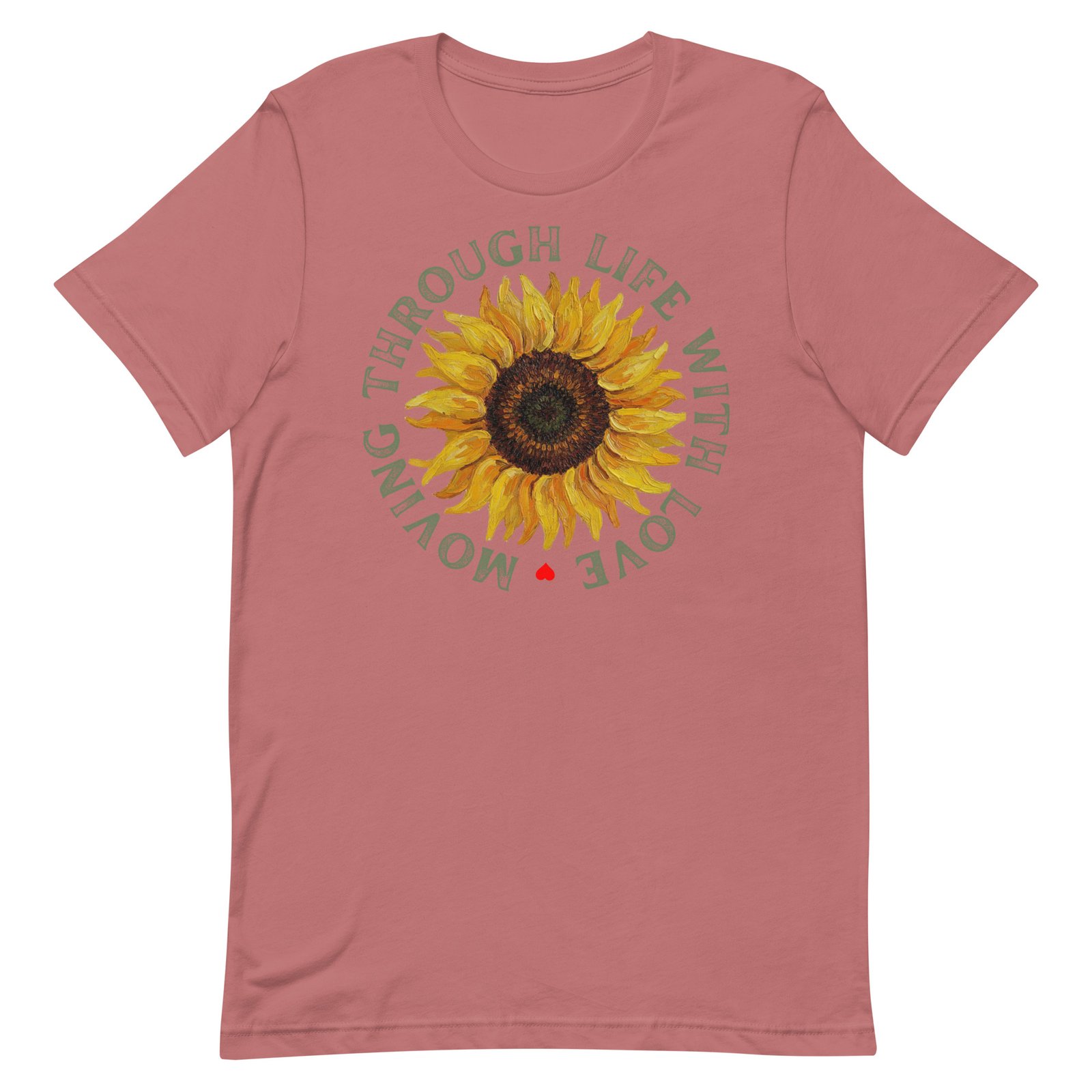 Moving through life with love Unisex t-shirt - Image 49