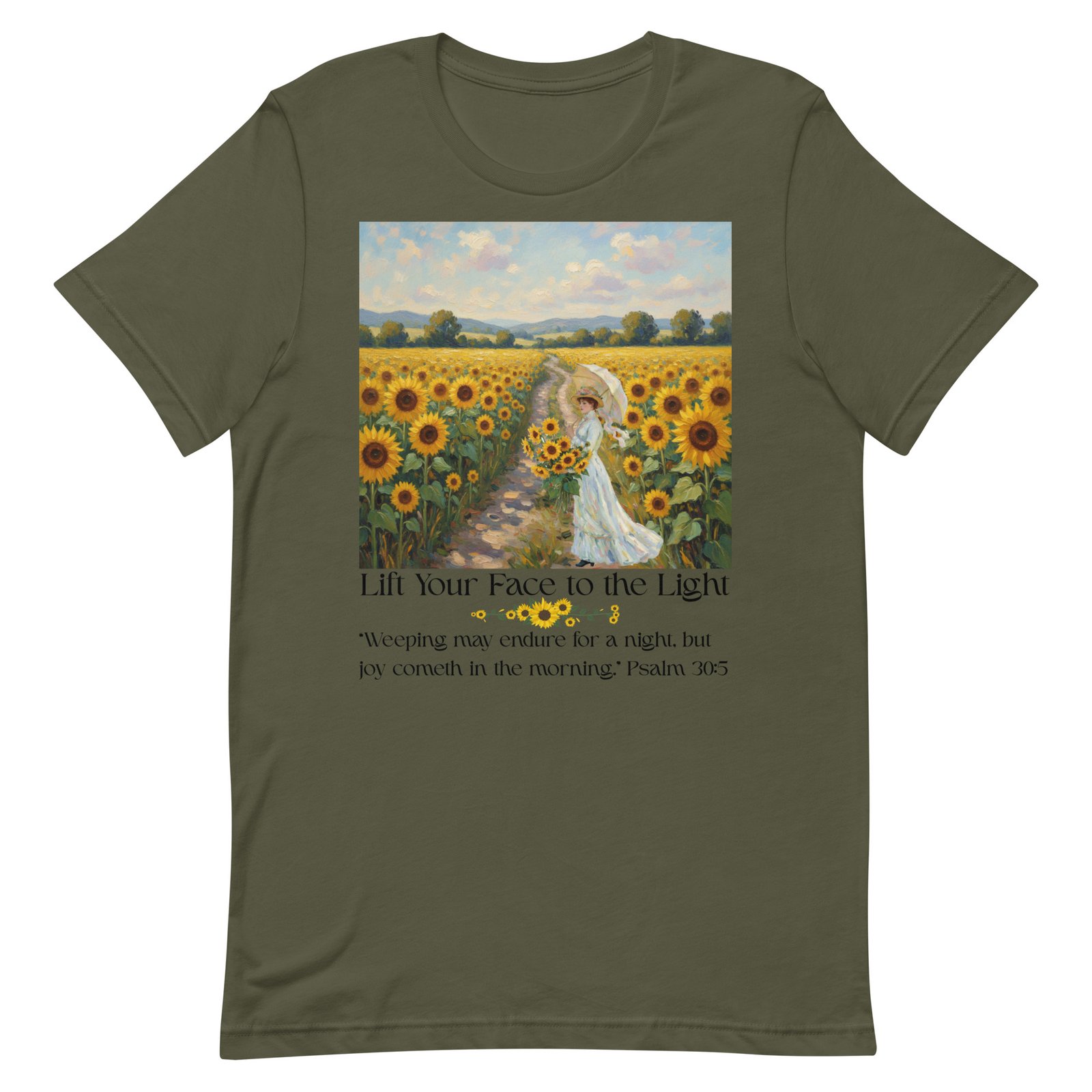 Lift your face to the light-Unisex t-shirt - Image 50