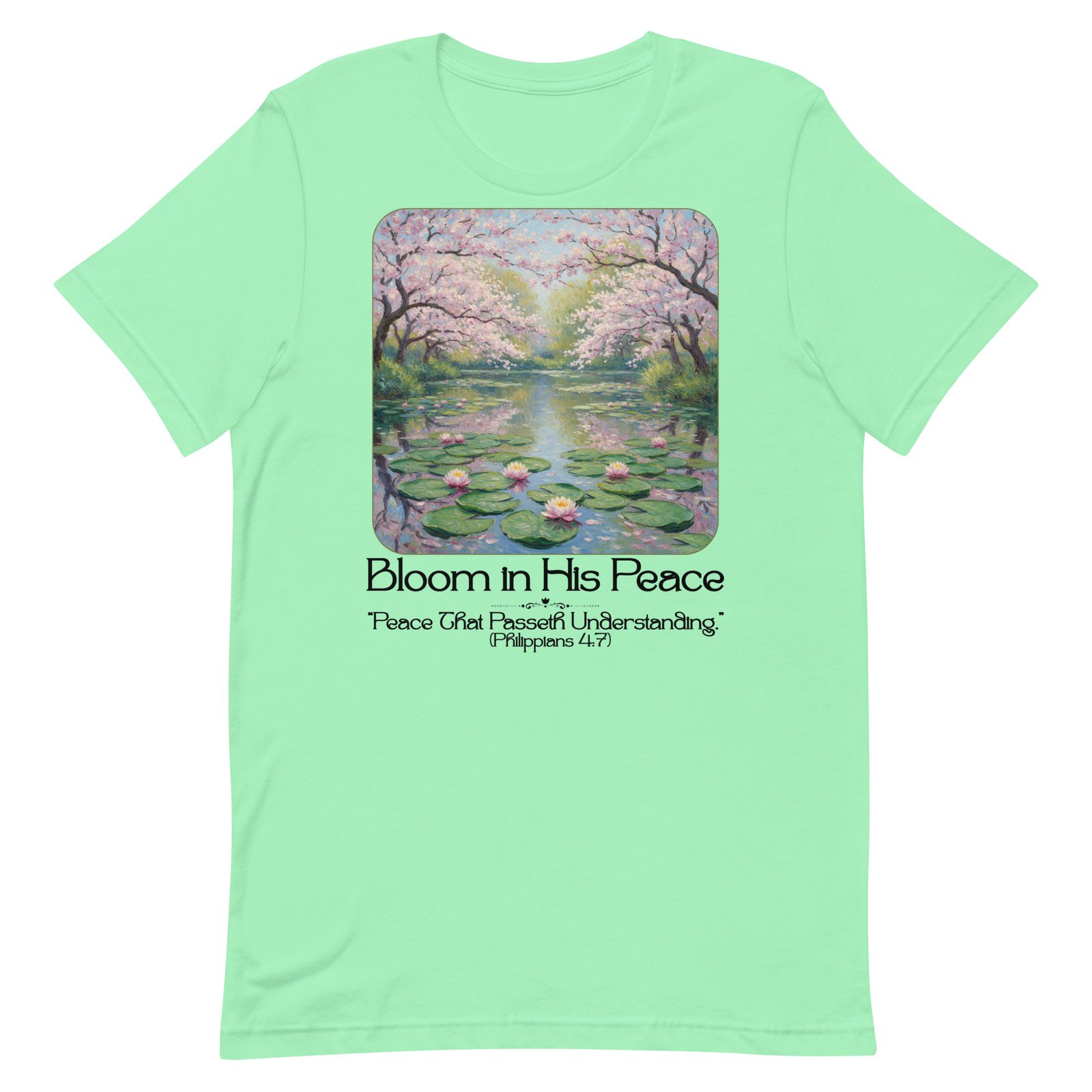 Bloom in his Peace Unisex t-shirt - Image 88