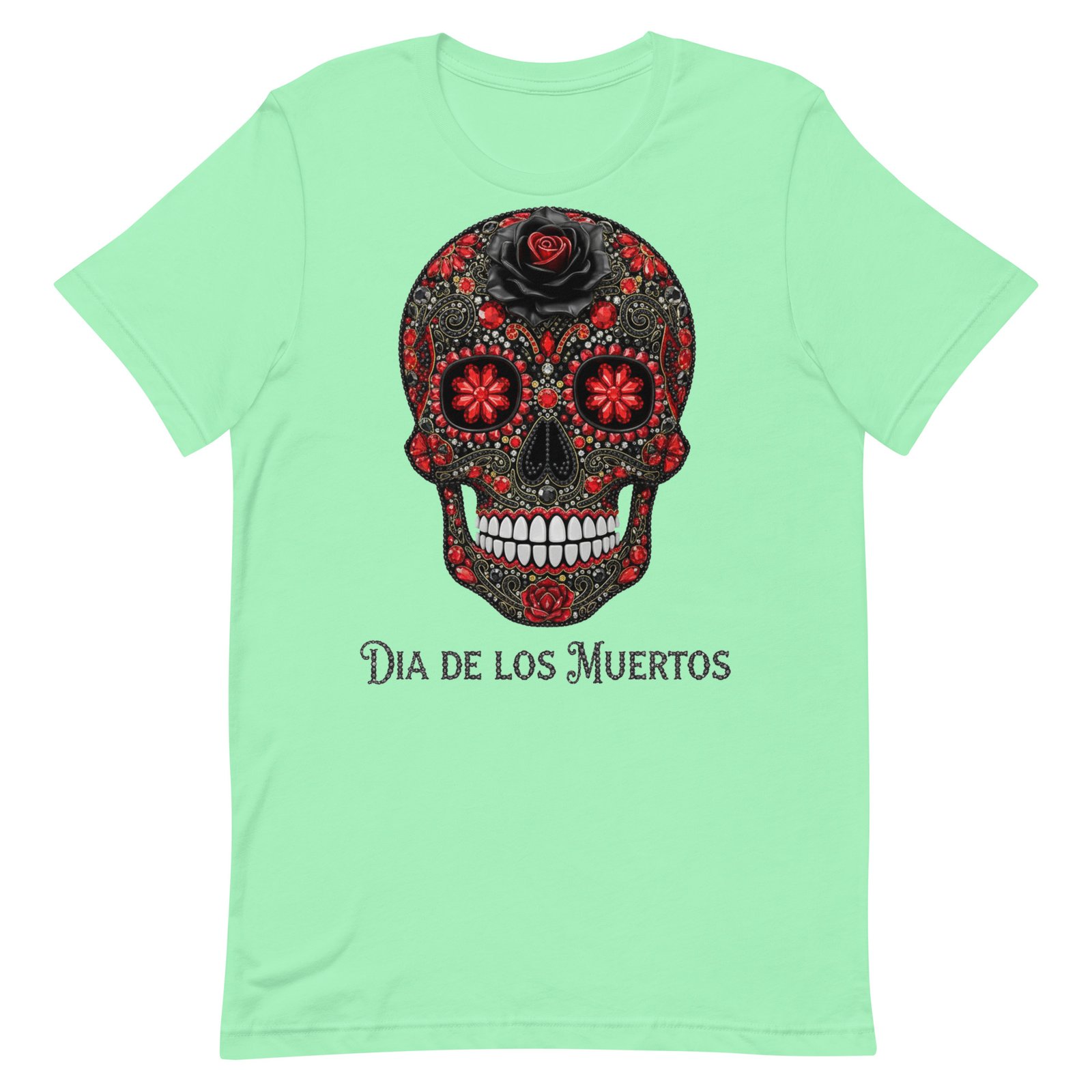 Dia de los Muertos Skull Unisex t-shirt - Image 88