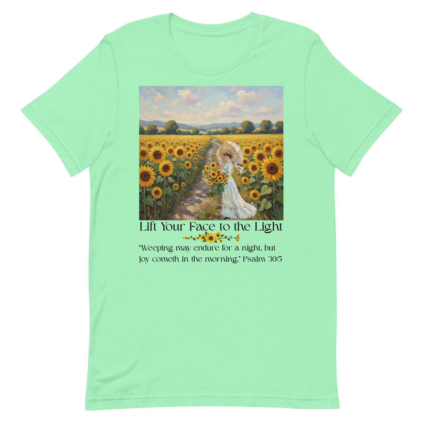 Lift your face to the light-Unisex t-shirt - Image 88