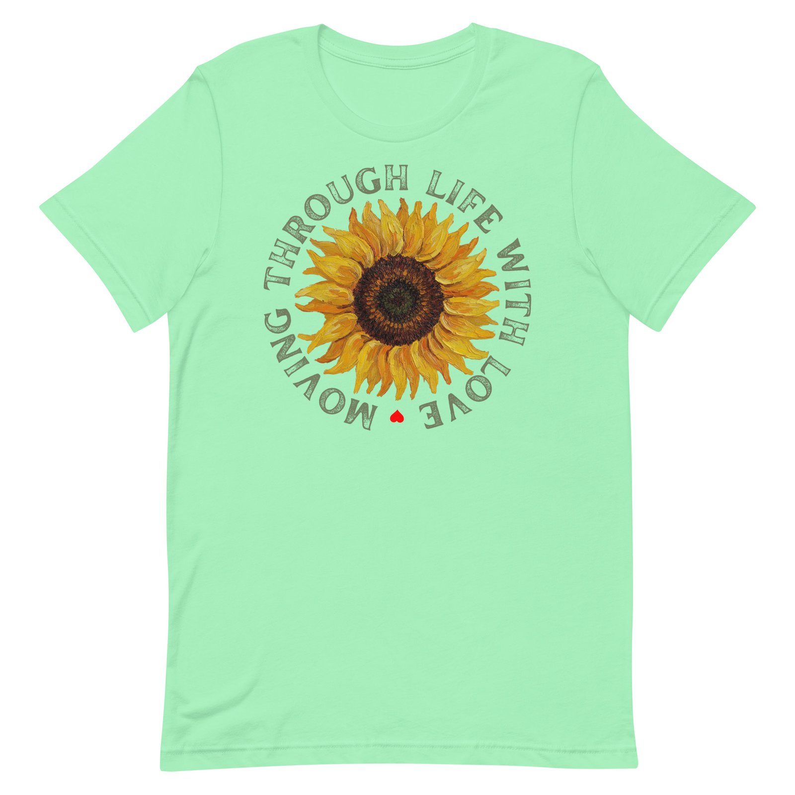 Moving through life with love Unisex t-shirt - Image 88