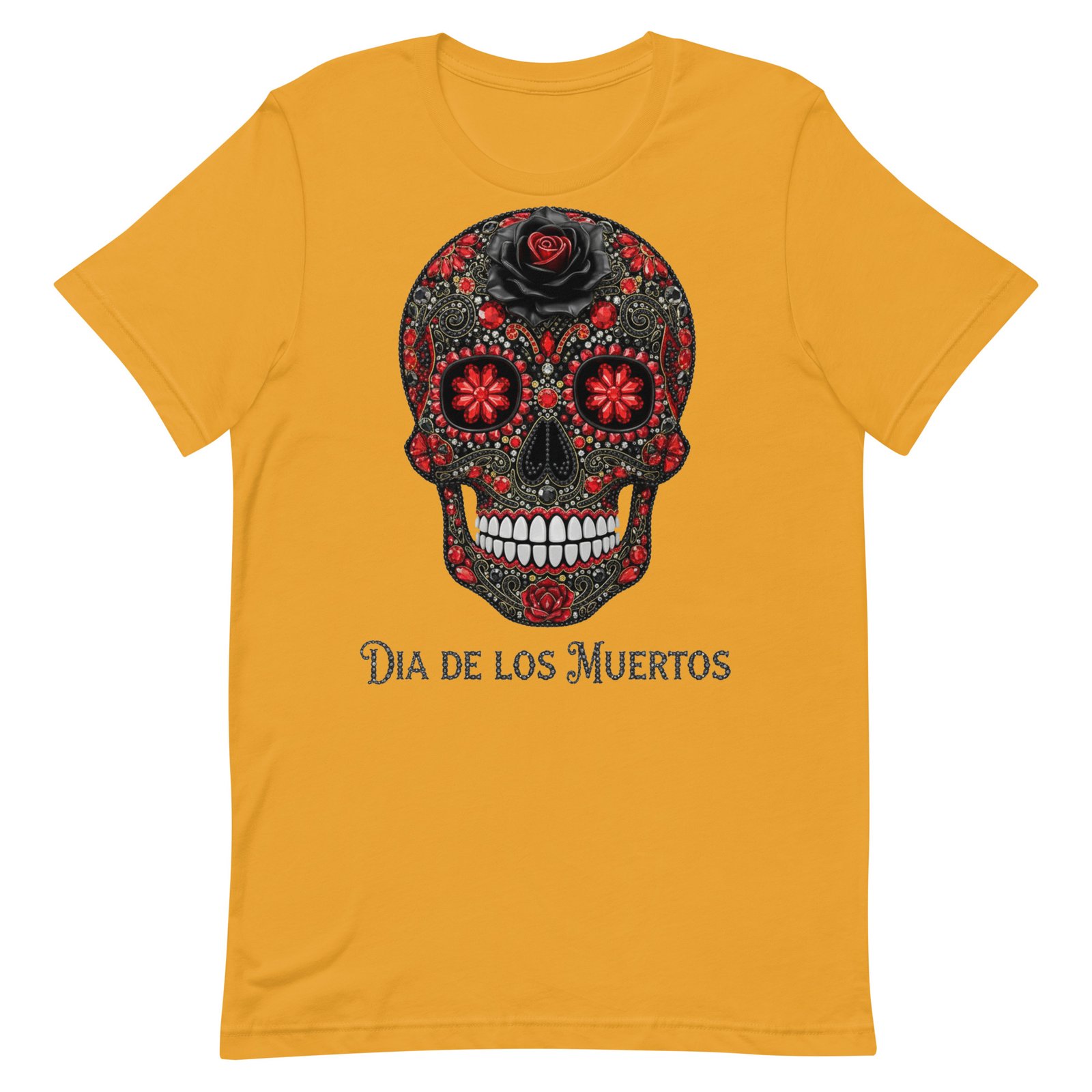 Dia de los Muertos Skull Unisex t-shirt - Image 51