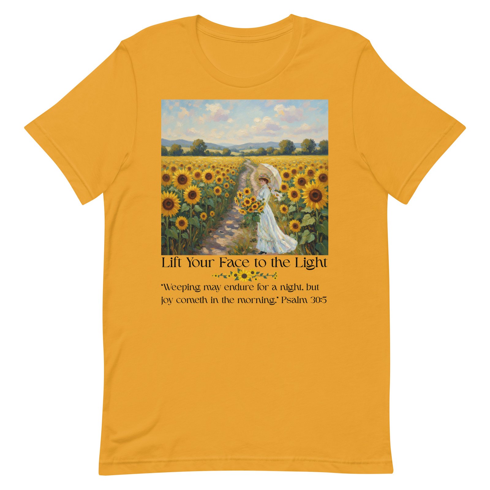 Lift your face to the light-Unisex t-shirt - Image 51