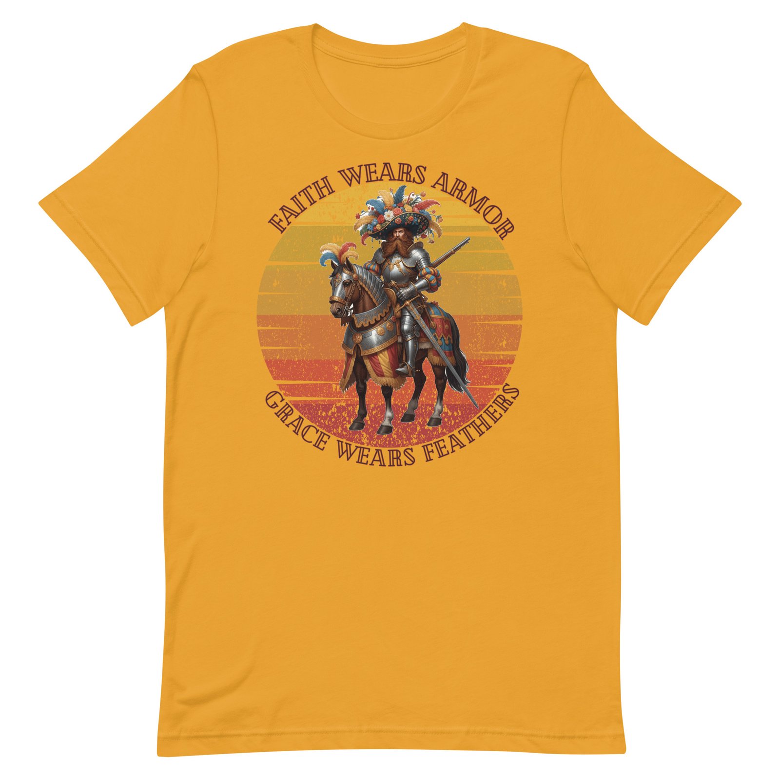 Armored and feathered Unisex t-shirt - Image 51