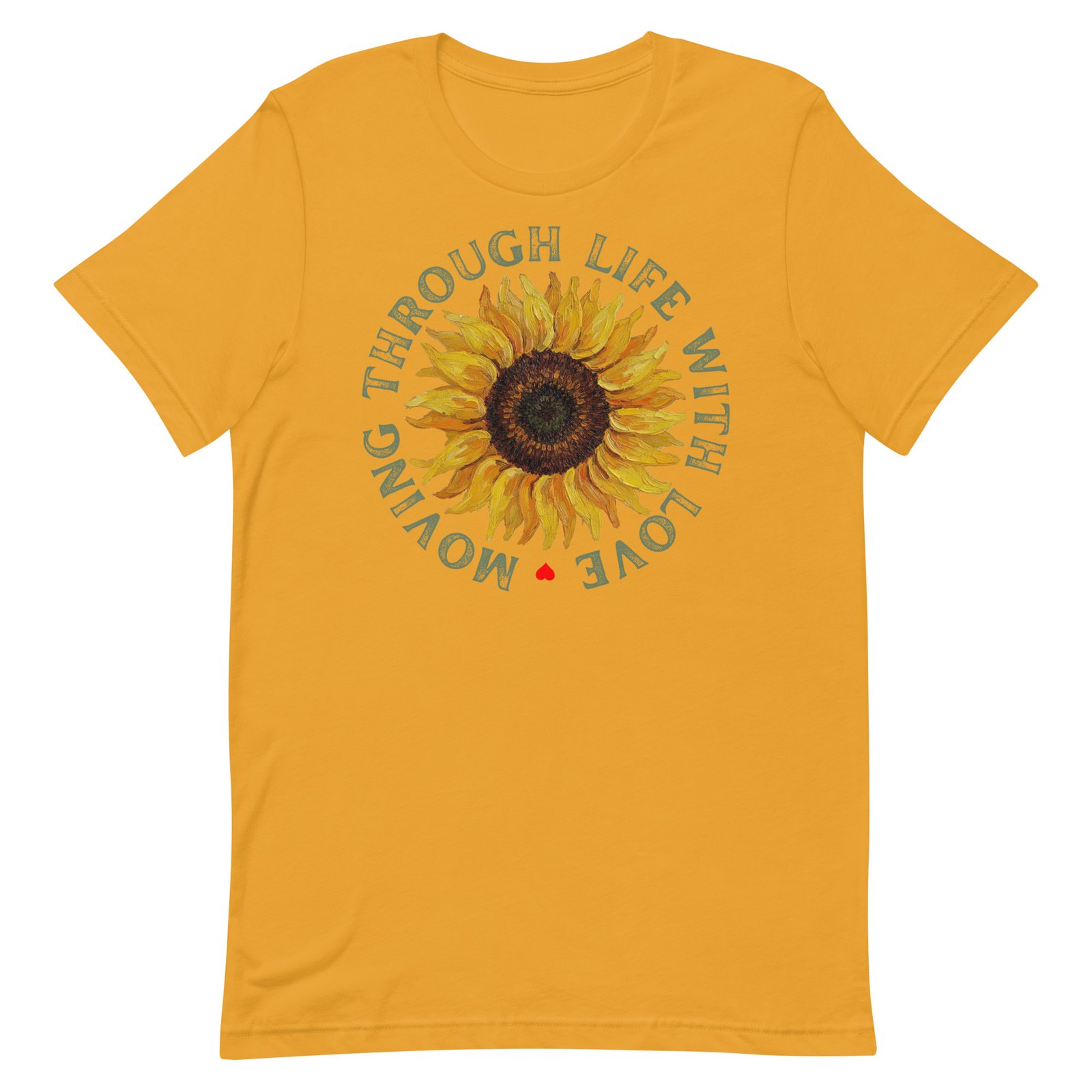Moving through life with love Unisex t-shirt - Image 51