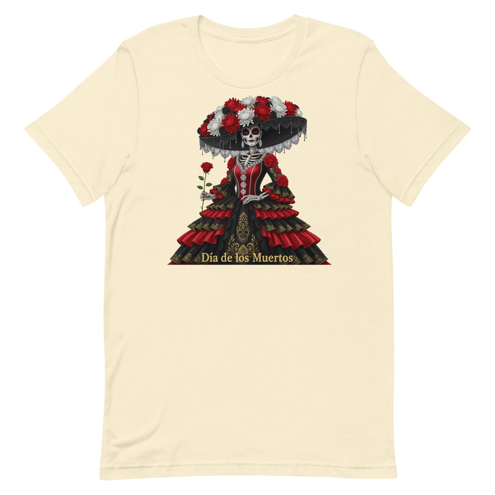 Catrina Dia de los Muertos Unisex t-shirt - Image 52