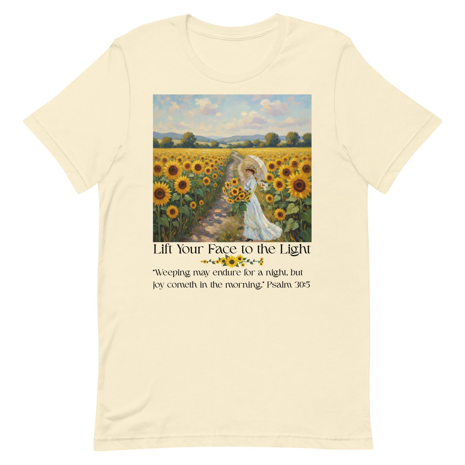 Lift your face to the light-Unisex t-shirt - Image 52