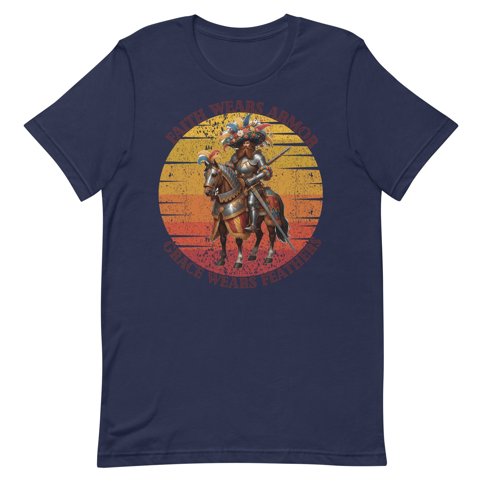 Armored and feathered Unisex t-shirt - Image 53