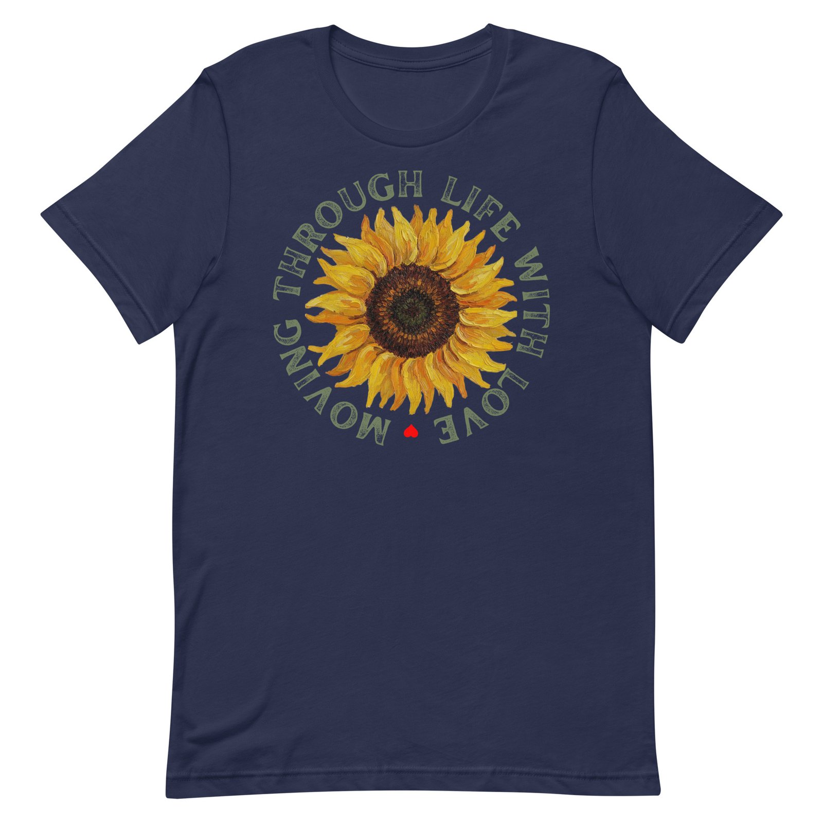 Moving through life with love Unisex t-shirt - Image 53