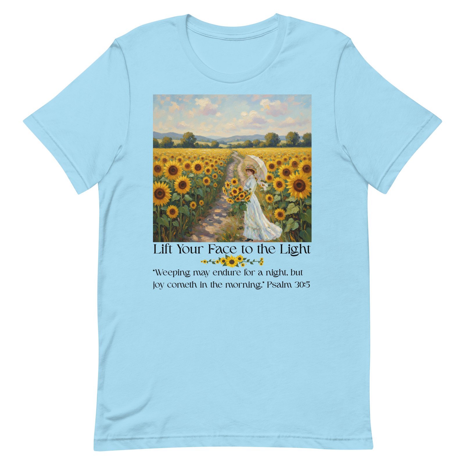 Lift your face to the light-Unisex t-shirt - Image 54