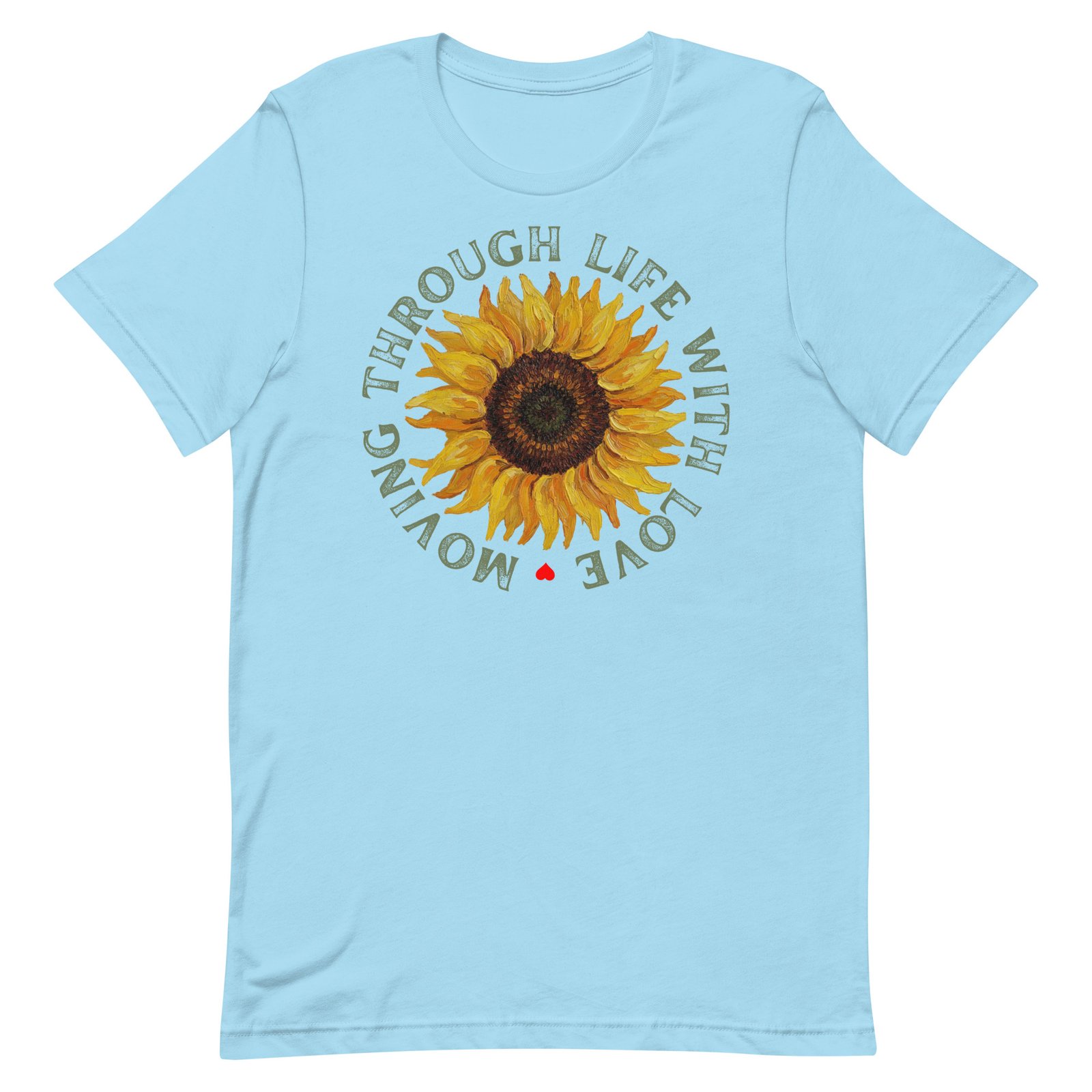 Moving through life with love Unisex t-shirt - Image 54