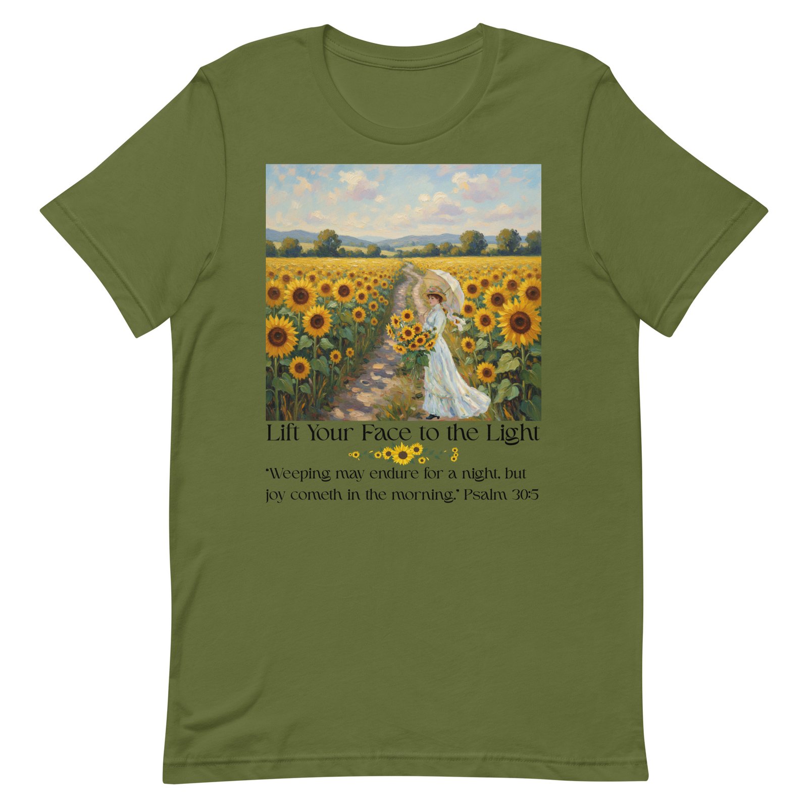Lift your face to the light-Unisex t-shirt - Image 55