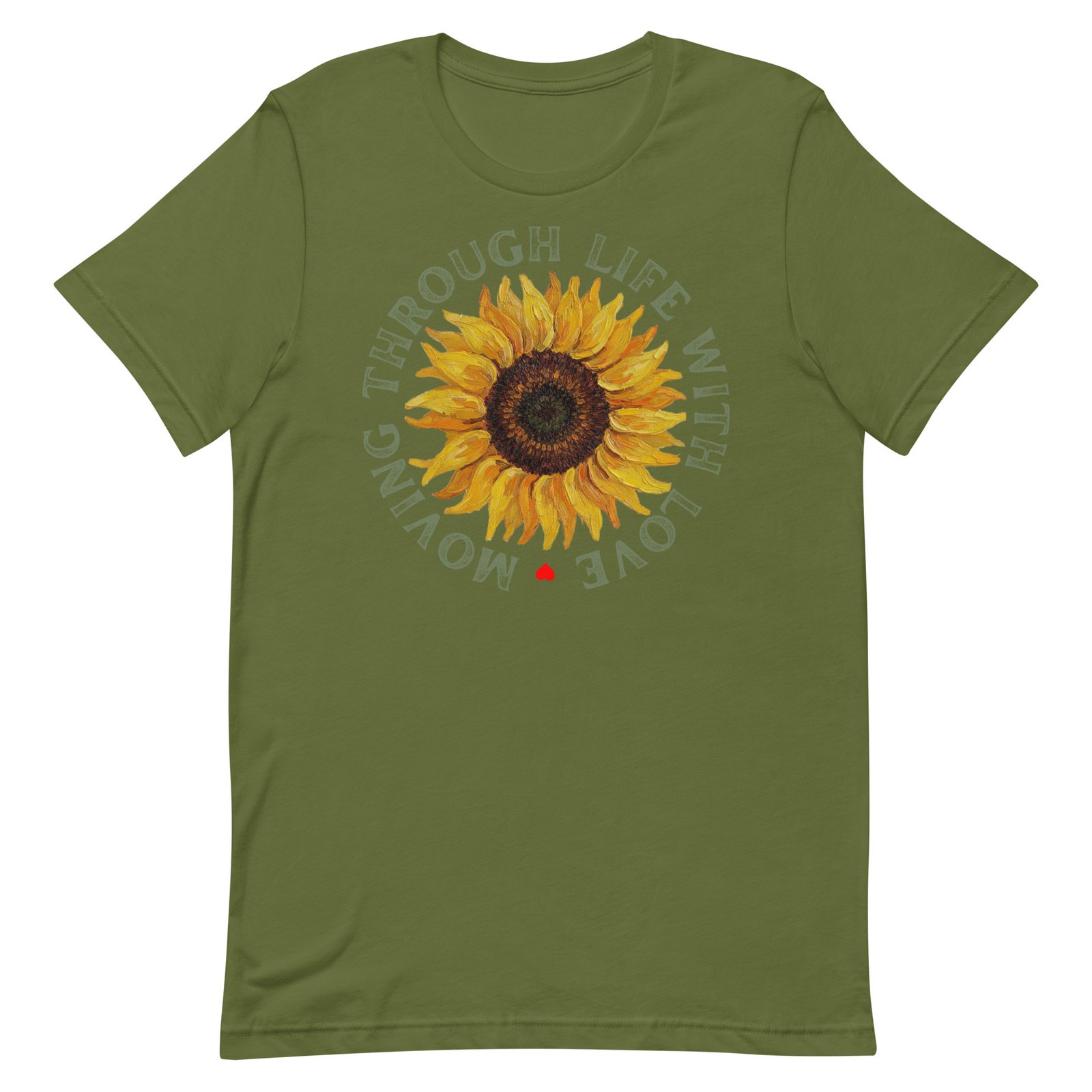 Moving through life with love Unisex t-shirt - Image 55