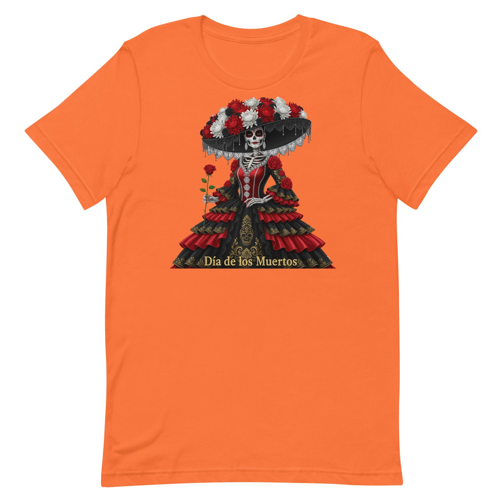 Catrina Dia de los Muertos Unisex t-shirt - Image 56