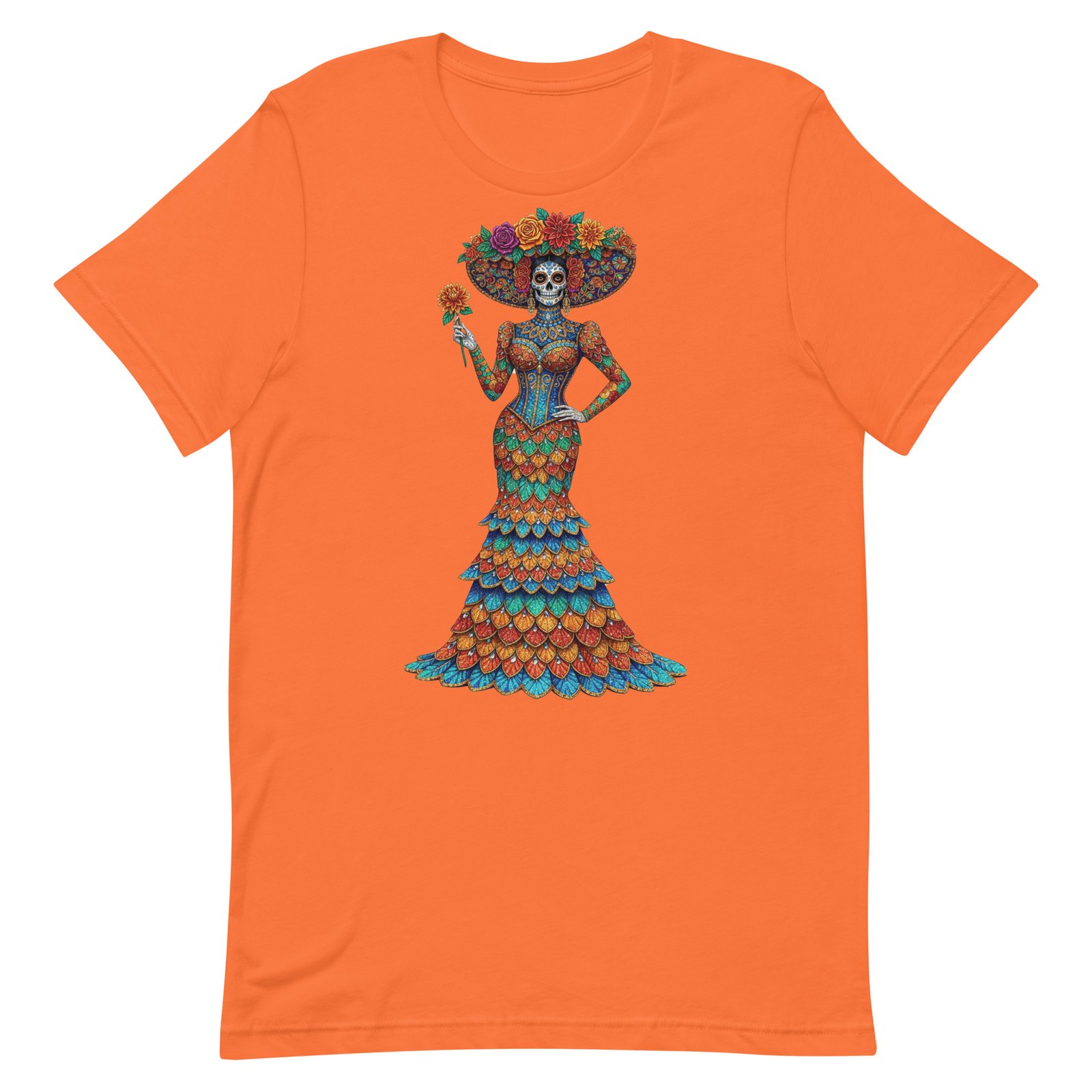 Catrina Dia de los Muertos Unisex t-shirt - Image 56