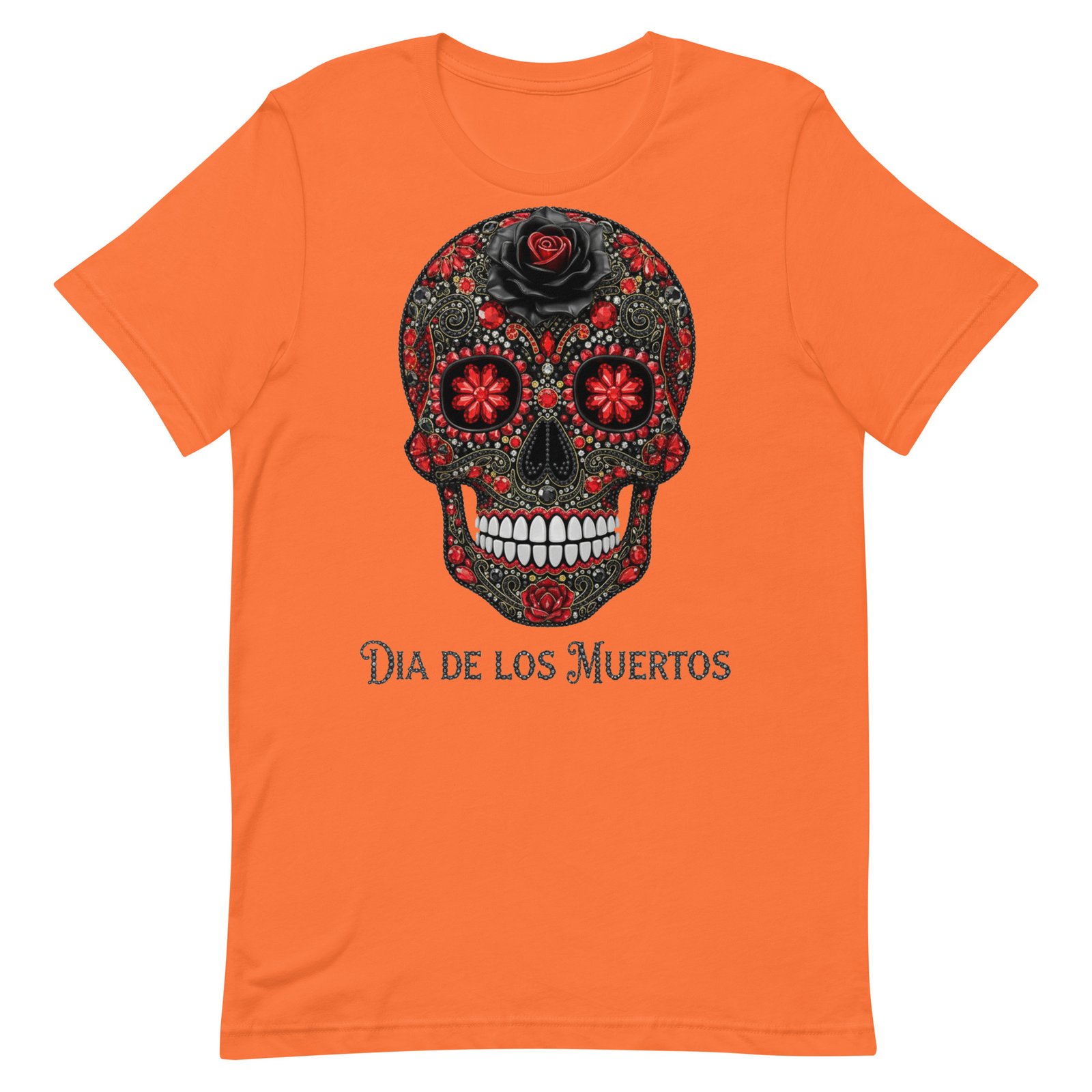 Dia de los Muertos Skull Unisex t-shirt - Image 56