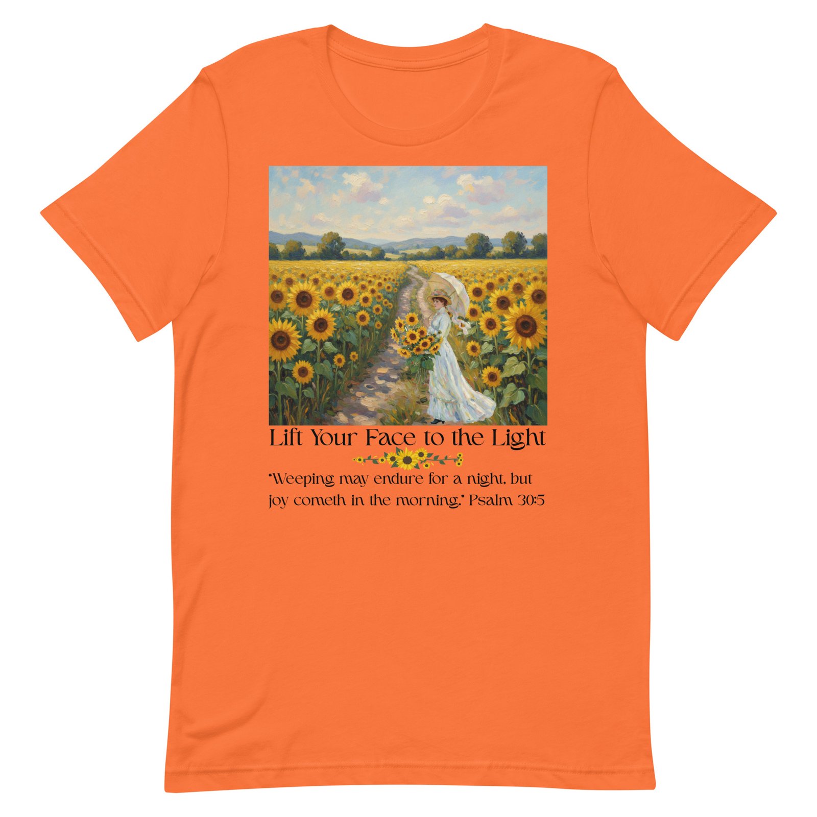 Lift your face to the light-Unisex t-shirt - Image 56