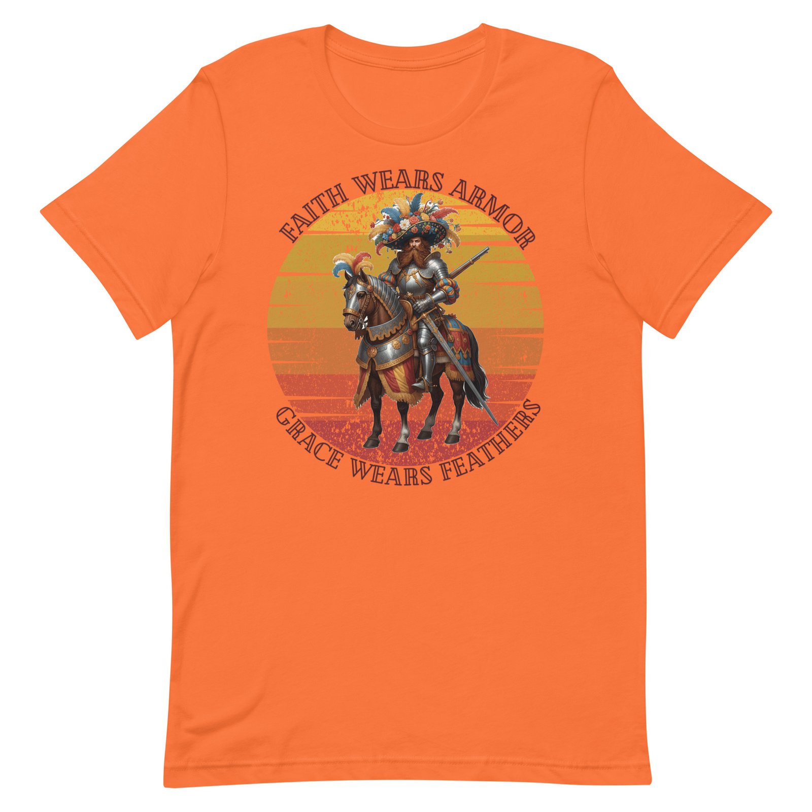 Armored and feathered Unisex t-shirt - Image 56
