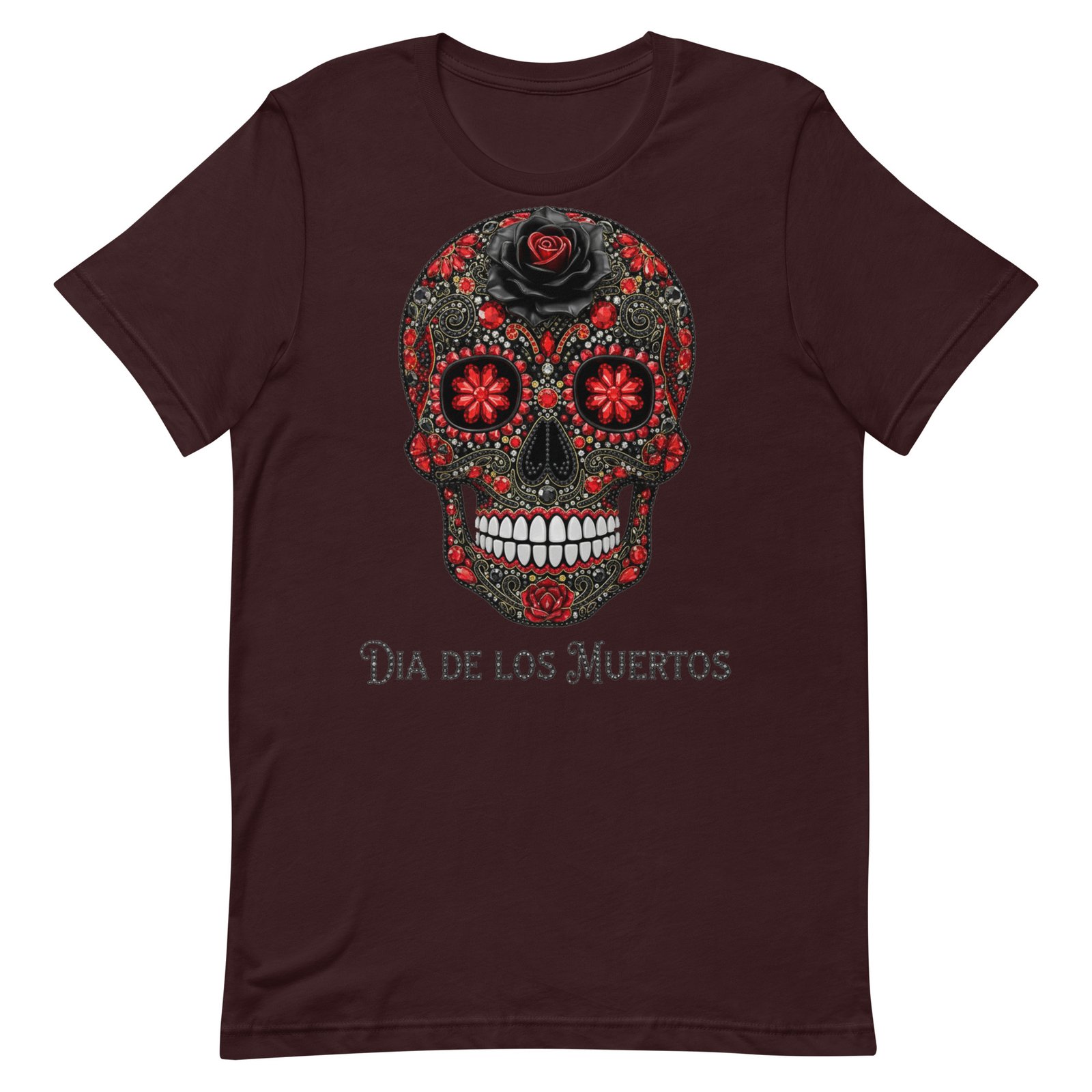 Dia de los Muertos Skull Unisex t-shirt - Image 57