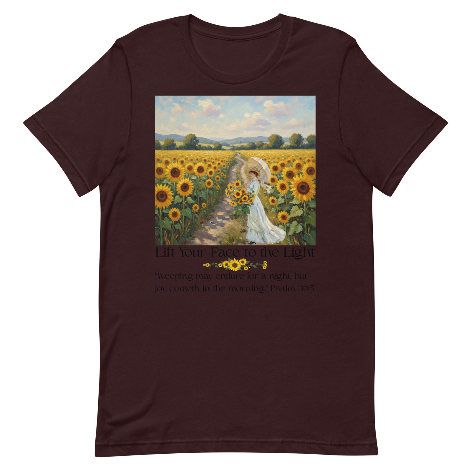 Lift your face to the light-Unisex t-shirt - Image 57