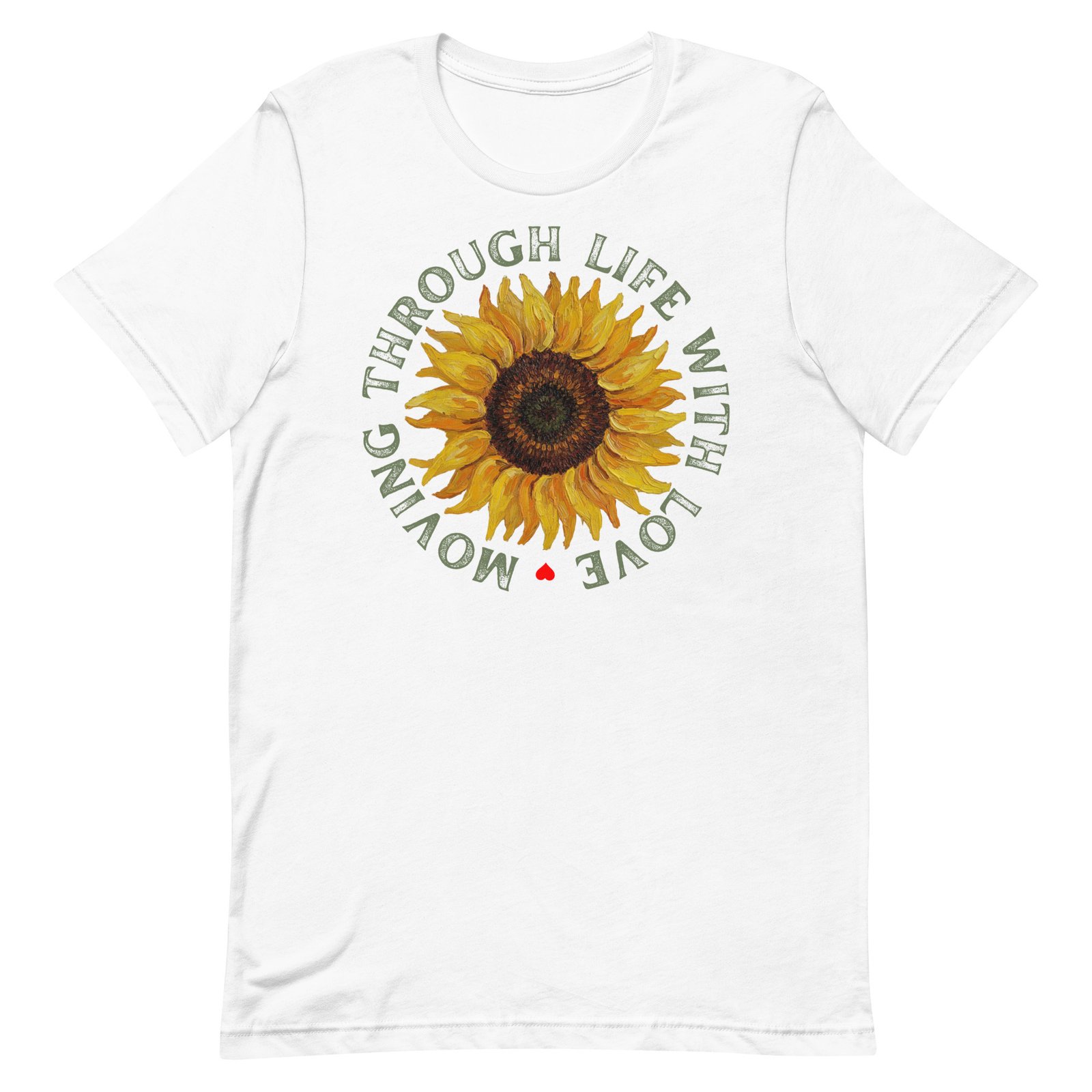 Moving through life with love Unisex t-shirt - Image 59