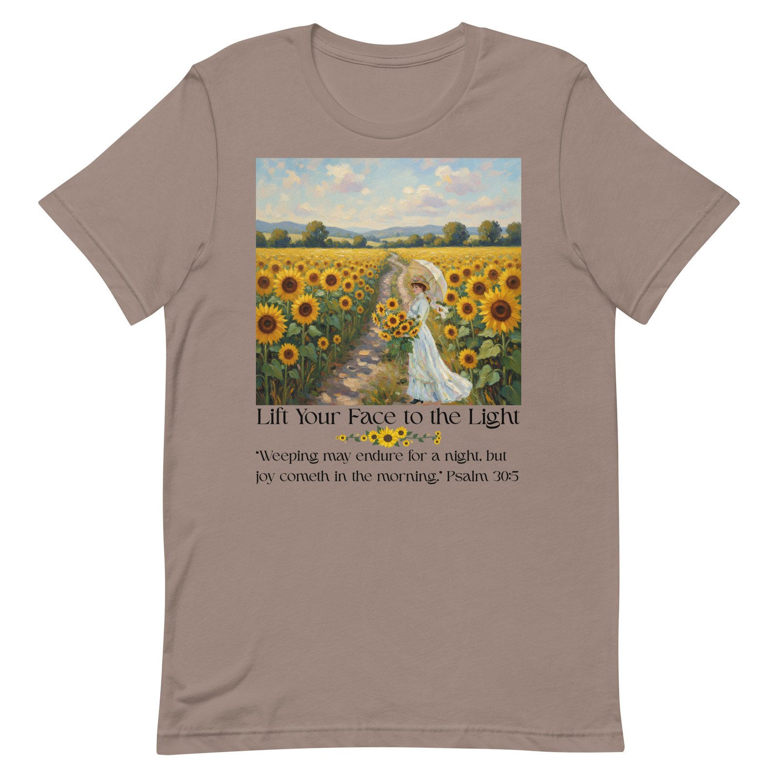 Lift your face to the light-Unisex t-shirt - Image 58