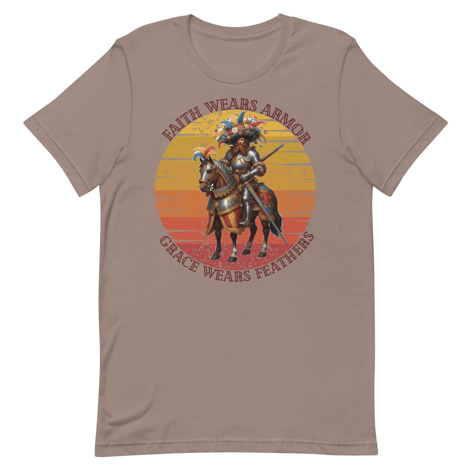 Armored and feathered Unisex t-shirt - Image 58