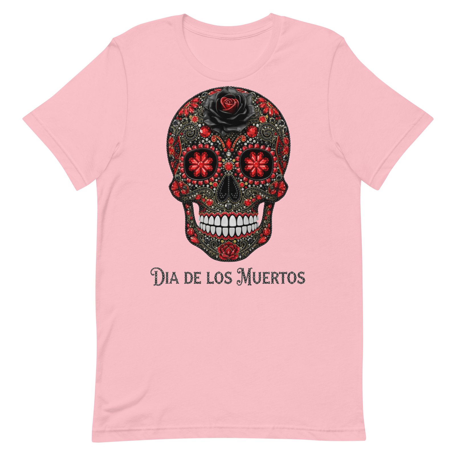 Dia de los Muertos Skull Unisex t-shirt - Image 60