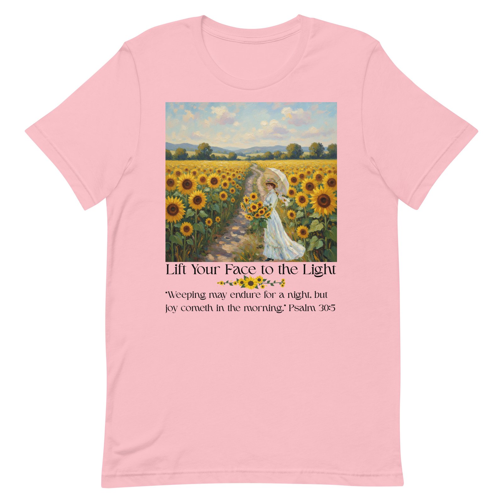 Lift your face to the light-Unisex t-shirt - Image 60