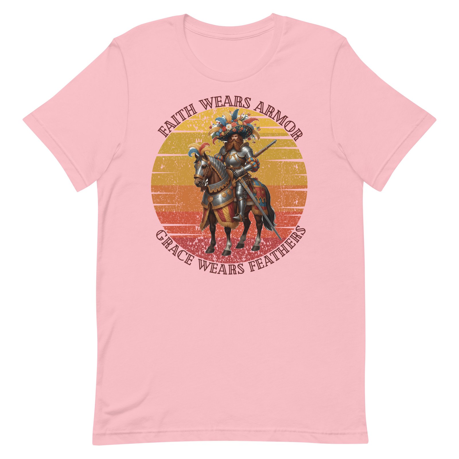 Armored and feathered Unisex t-shirt - Image 60