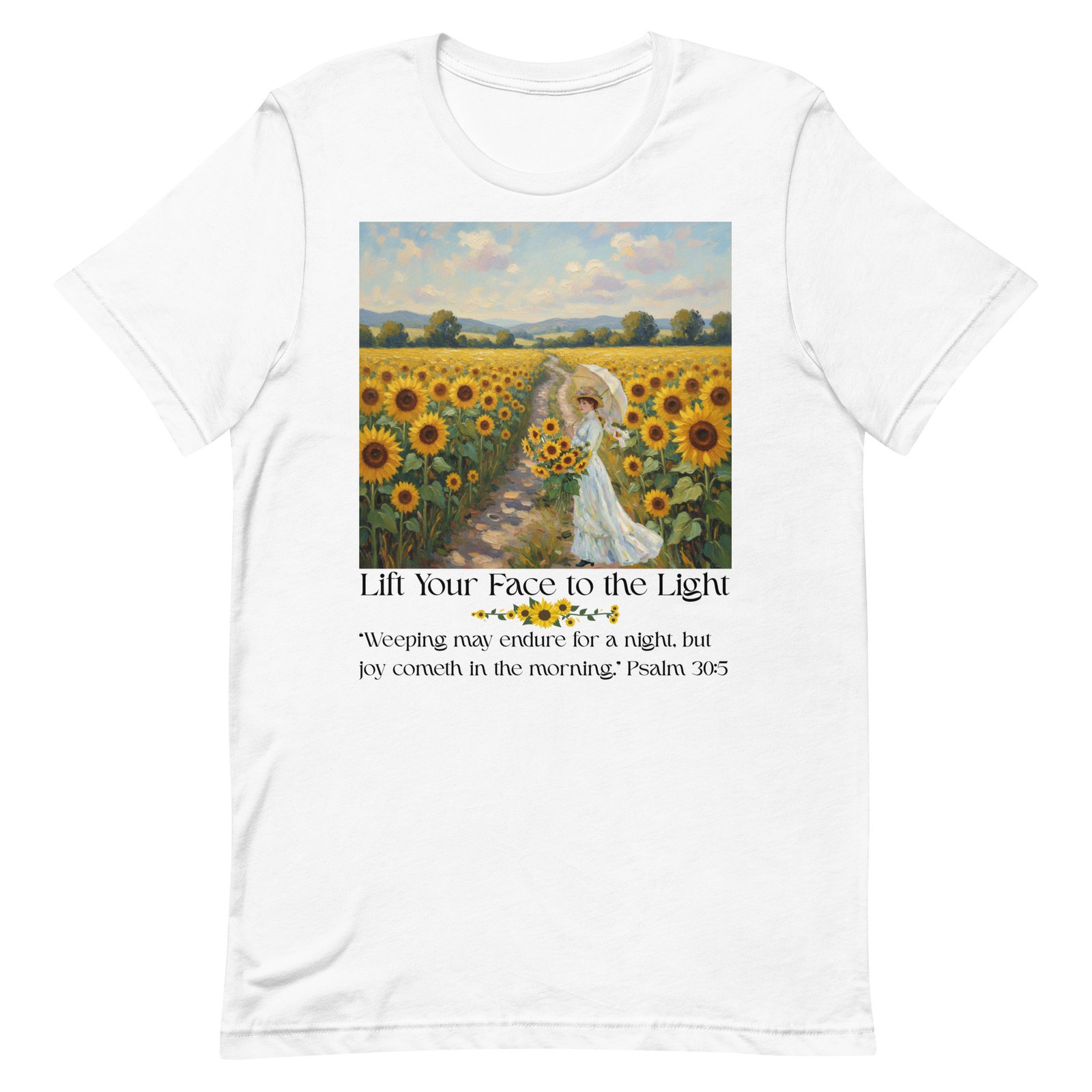 Lift your face to the light-Unisex t-shirt - Image 61
