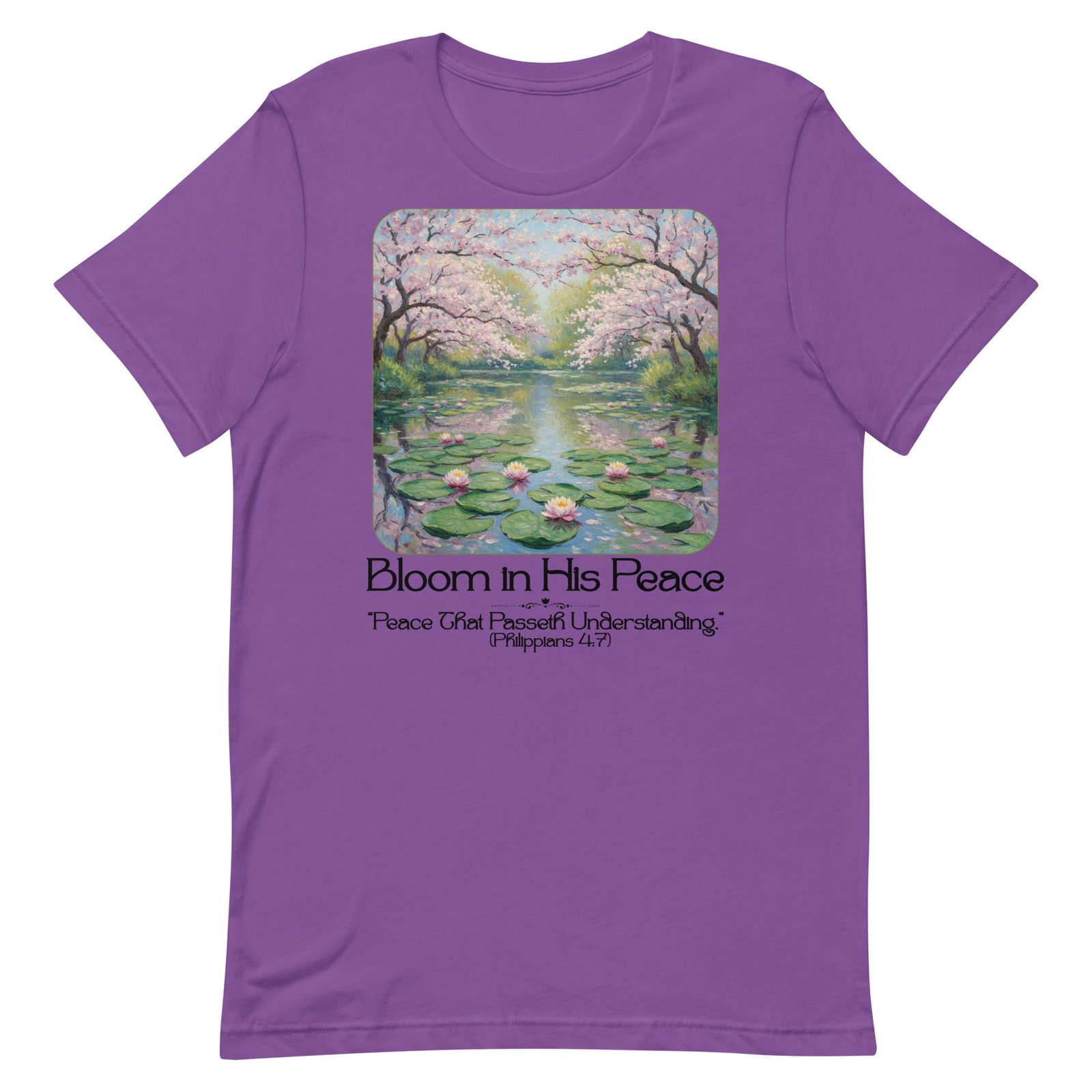 Bloom in his Peace Unisex t-shirt - Image 63