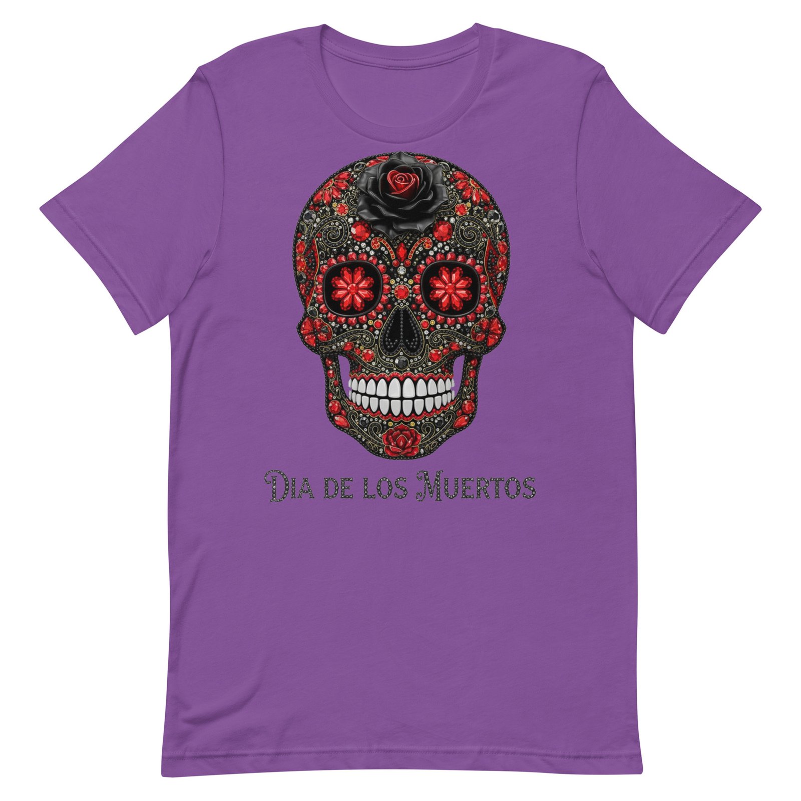 Dia de los Muertos Skull Unisex t-shirt - Image 63