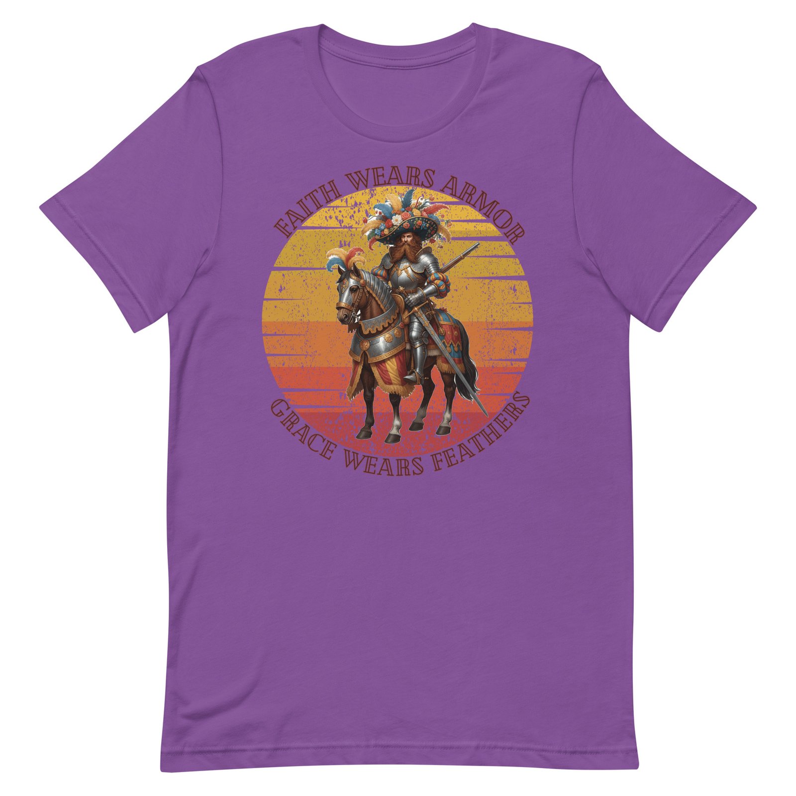 Armored and feathered Unisex t-shirt - Image 63