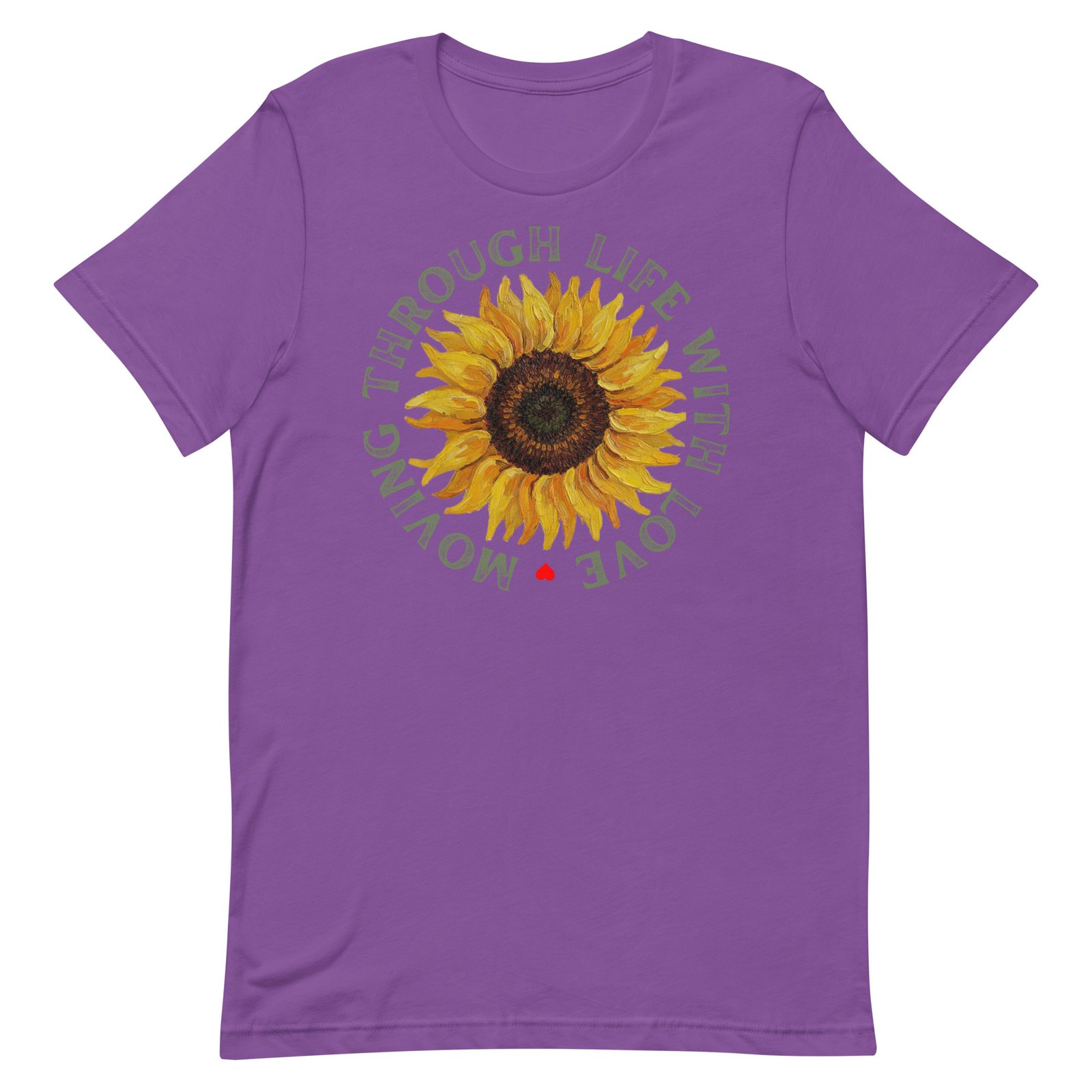 Moving through life with love Unisex t-shirt - Image 63