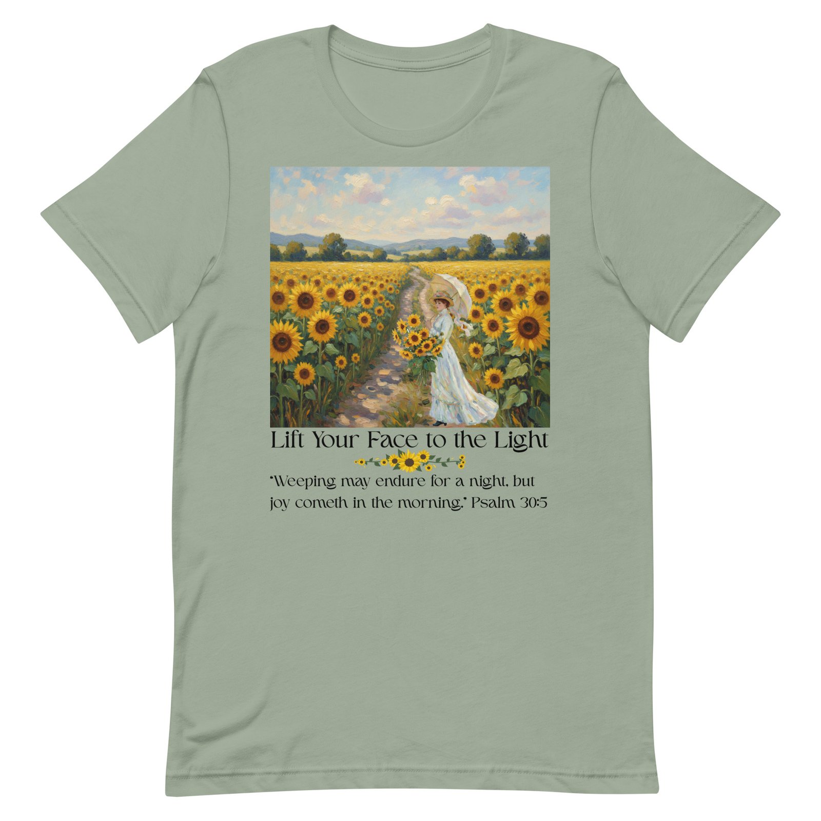 Lift your face to the light-Unisex t-shirt - Image 89