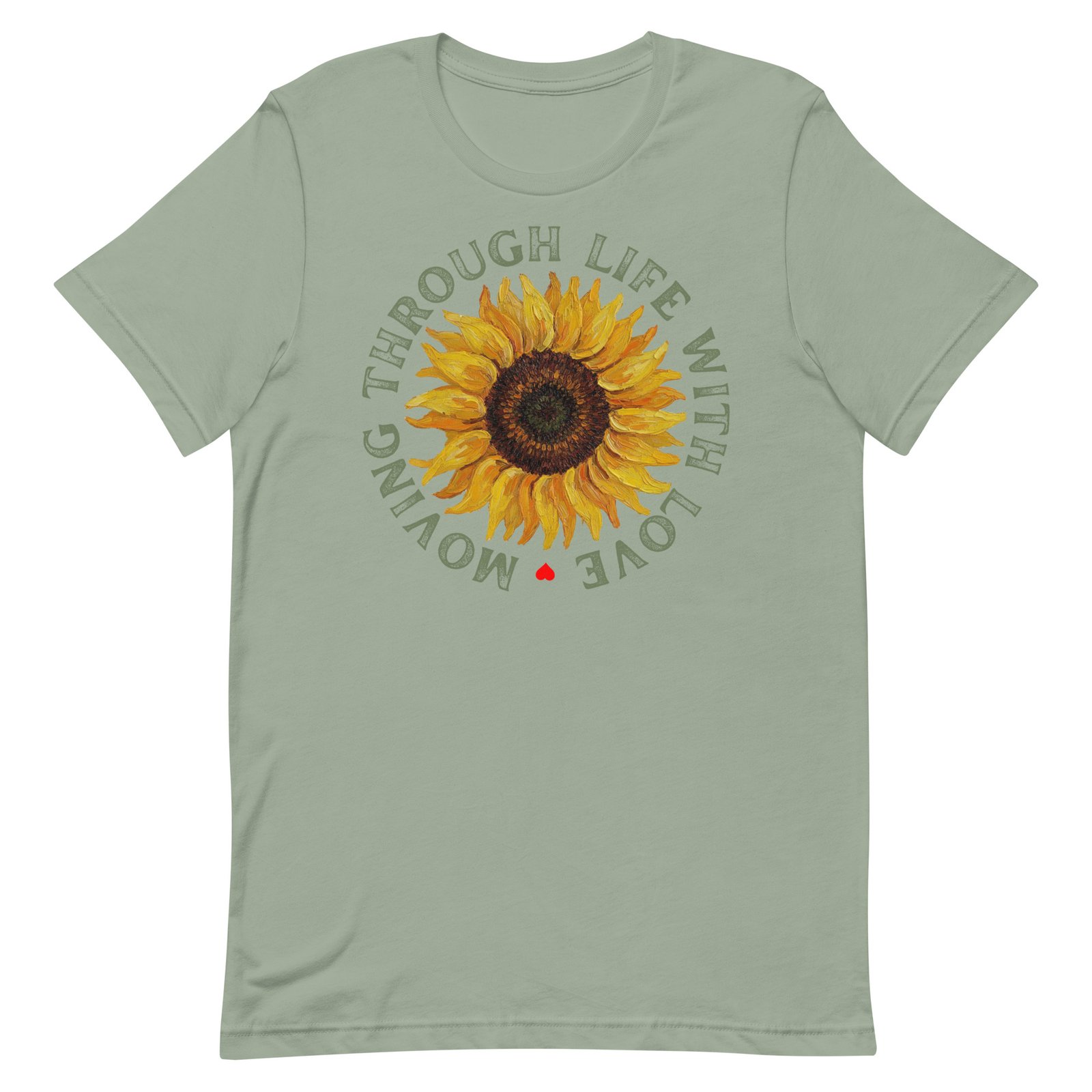 Moving through life with love Unisex t-shirt - Image 89