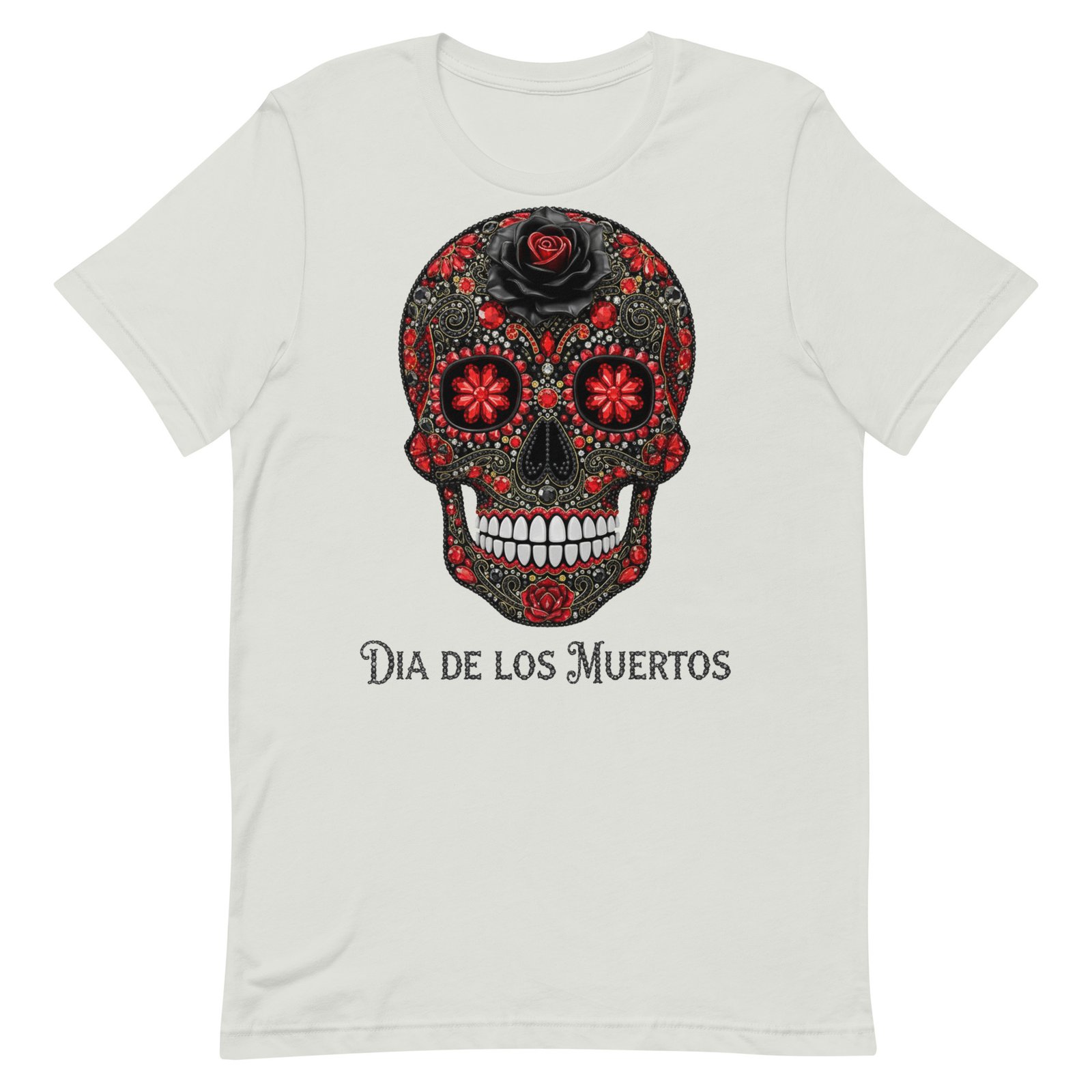 Dia de los Muertos Skull Unisex t-shirt - Image 64