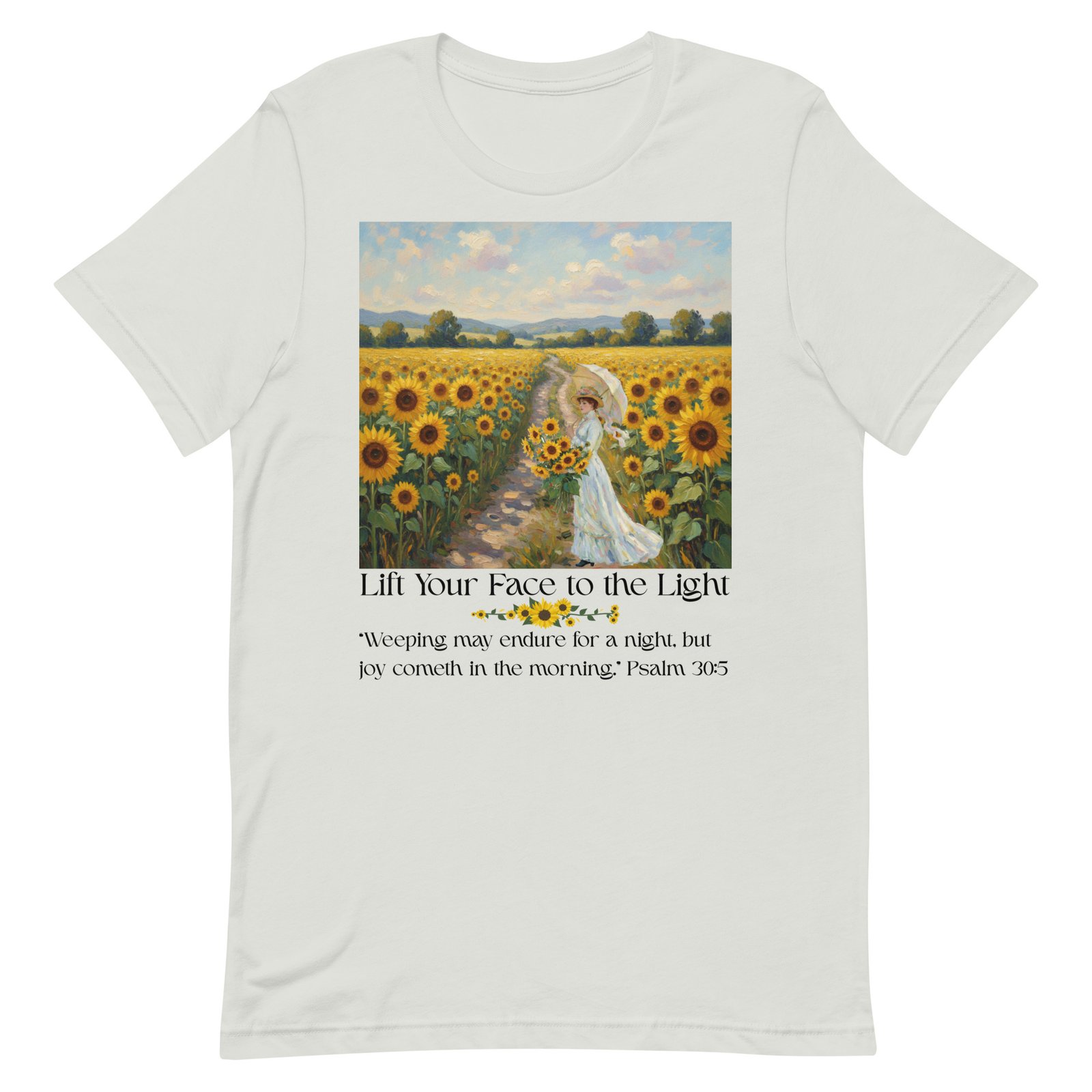 Lift your face to the light-Unisex t-shirt - Image 64