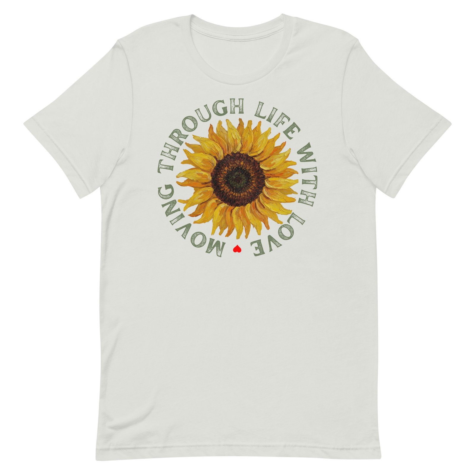 Moving through life with love Unisex t-shirt - Image 64