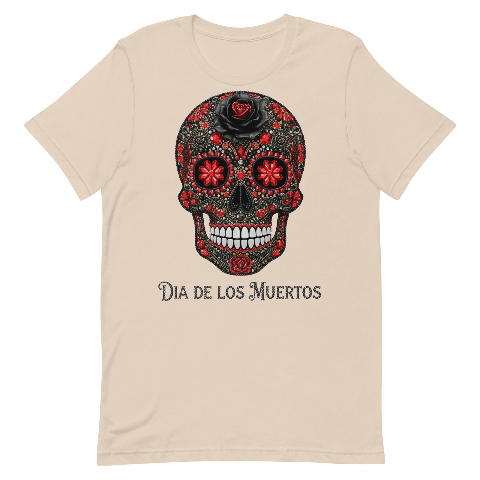 Dia de los Muertos Skull Unisex t-shirt - Image 65