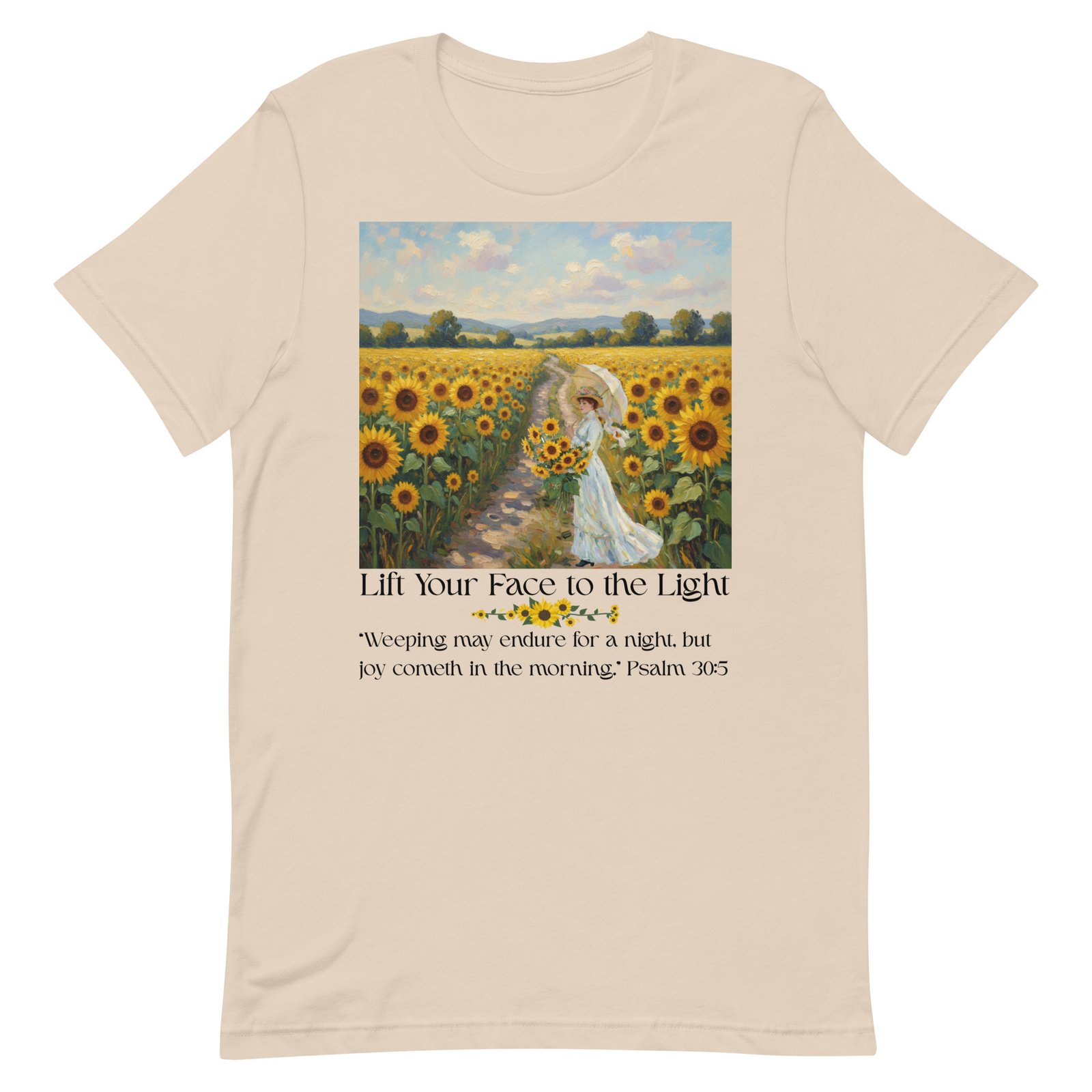 Lift your face to the light-Unisex t-shirt - Image 65