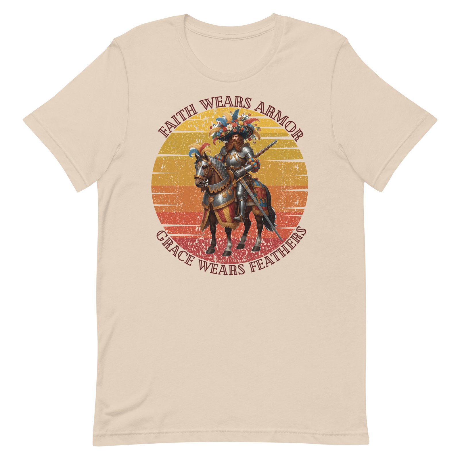 Armored and feathered Unisex t-shirt - Image 65