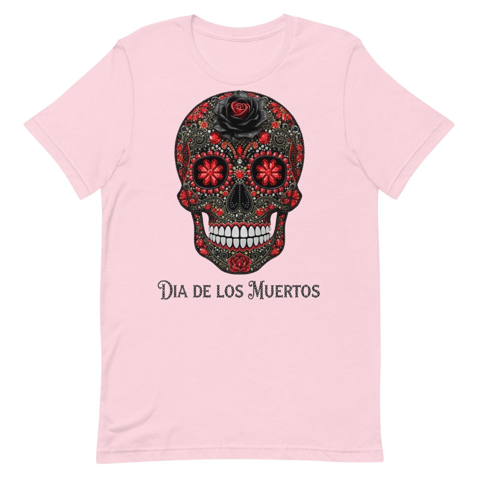 Dia de los Muertos Skull Unisex t-shirt - Image 74