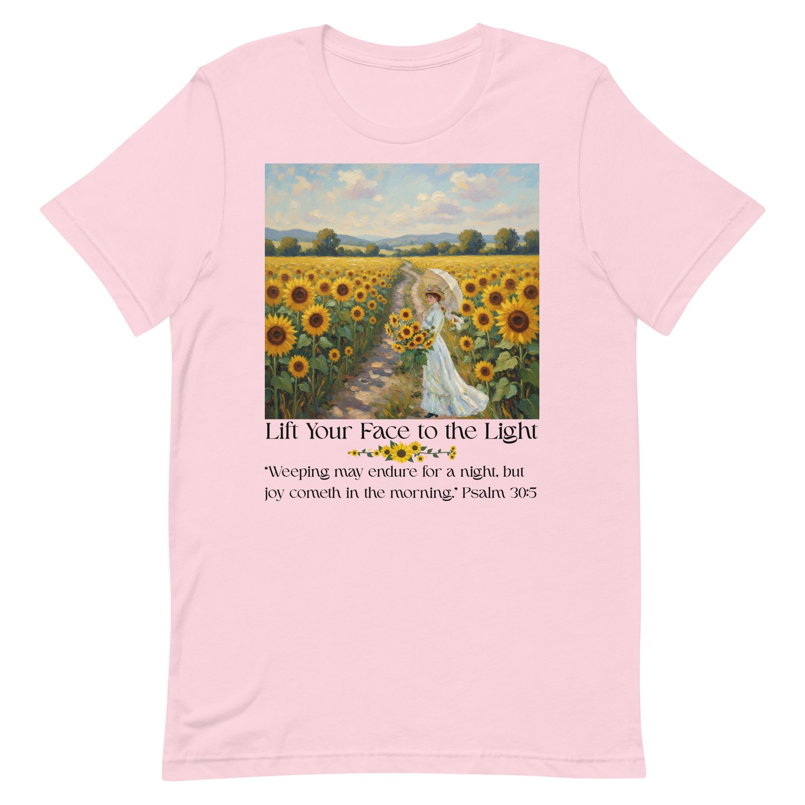 Lift your face to the light-Unisex t-shirt - Image 74