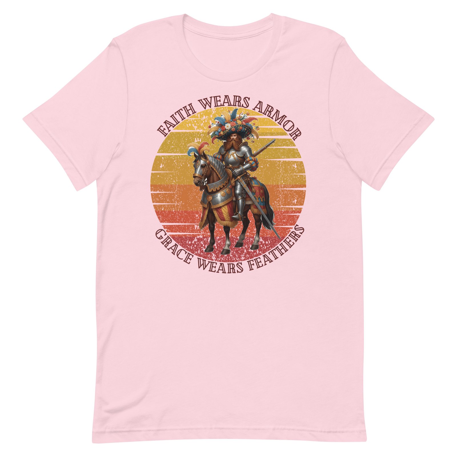 Armored and feathered Unisex t-shirt - Image 74