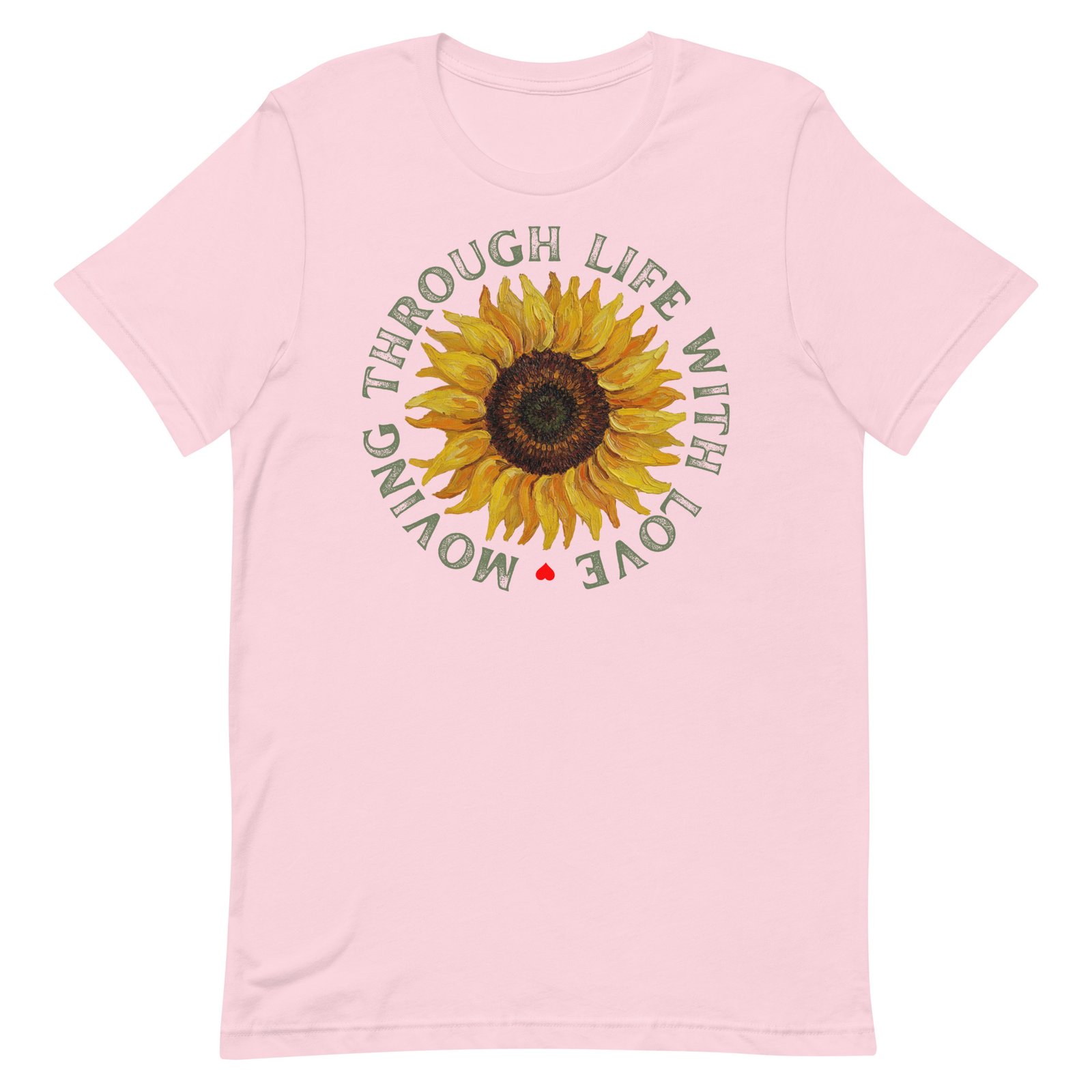 Moving through life with love Unisex t-shirt - Image 74