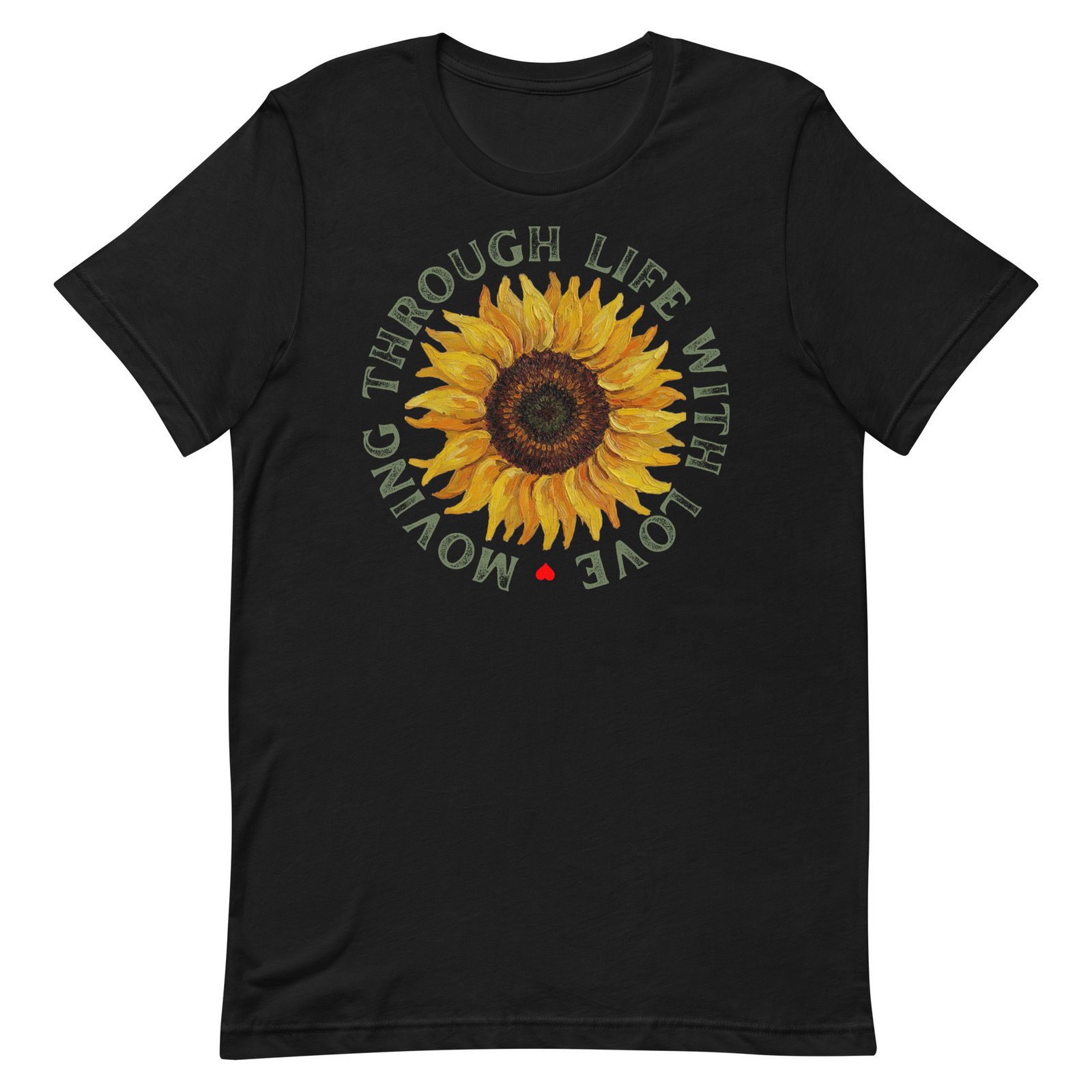 Moving through life with love Unisex t-shirt - Image 85