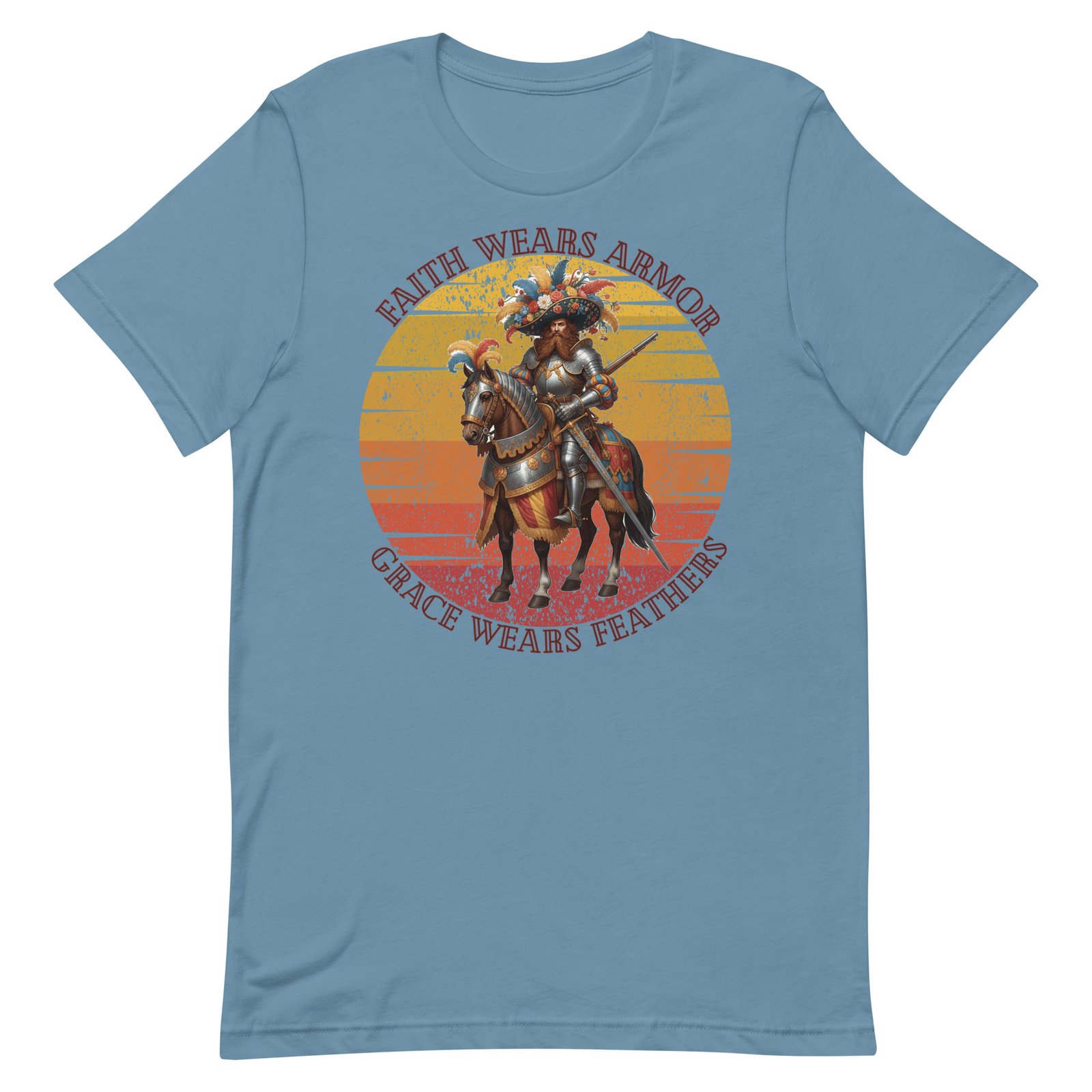 Armored and feathered Unisex t-shirt - Image 66